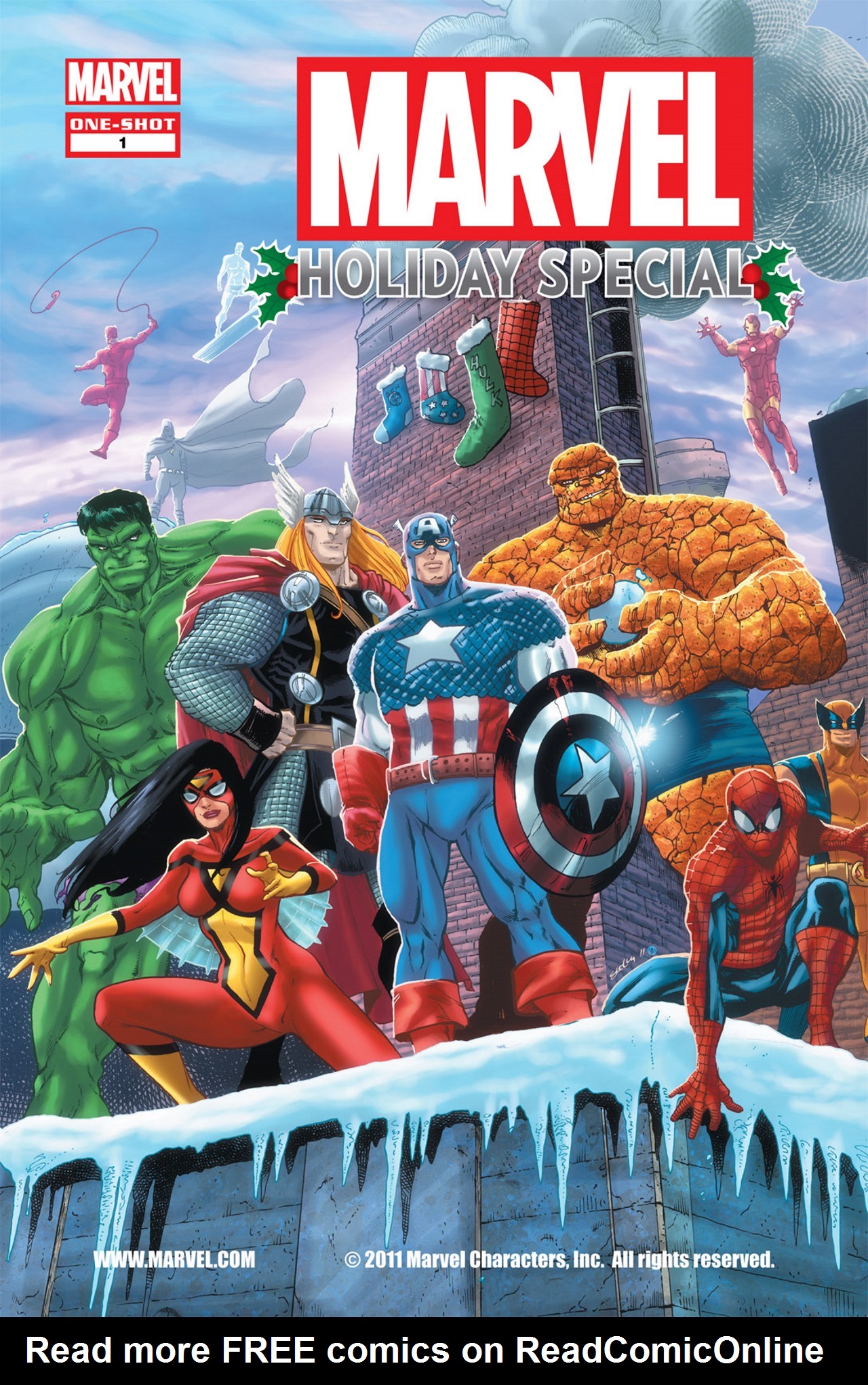 Read online Marvel Holiday Special (1991) comic -  Issue #2011 - 1