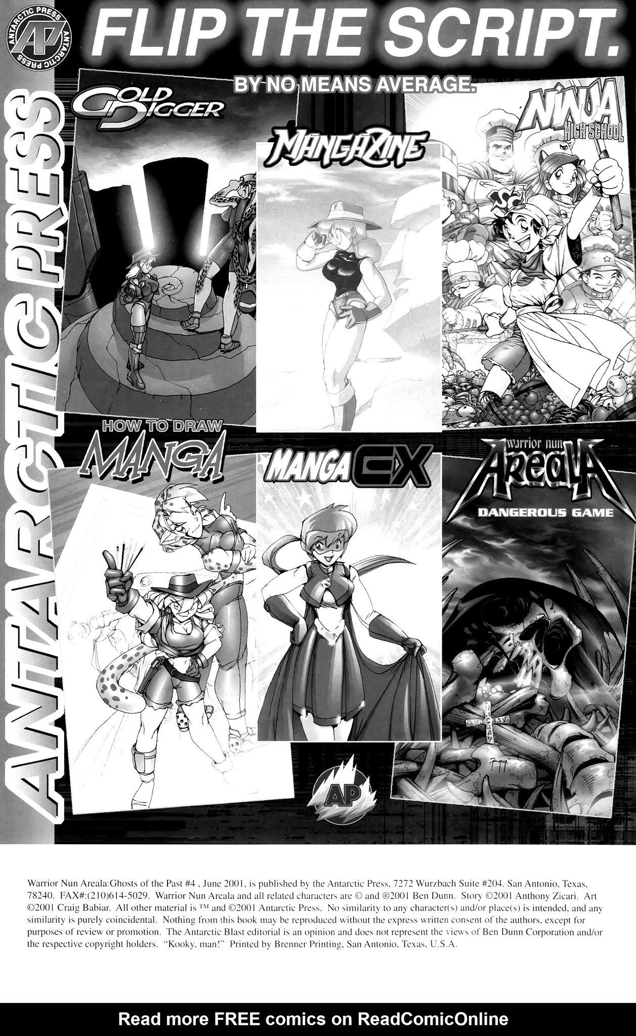 Read online Warrior Nun Areala: Ghosts of the Past comic -  Issue #4 - 2