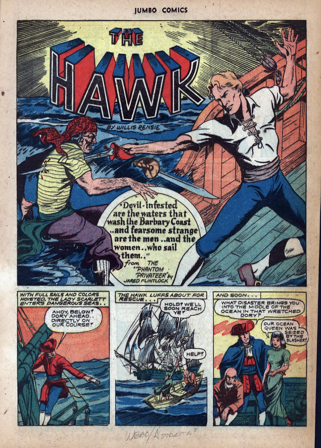 Read online Jumbo Comics comic -  Issue #54 - 23