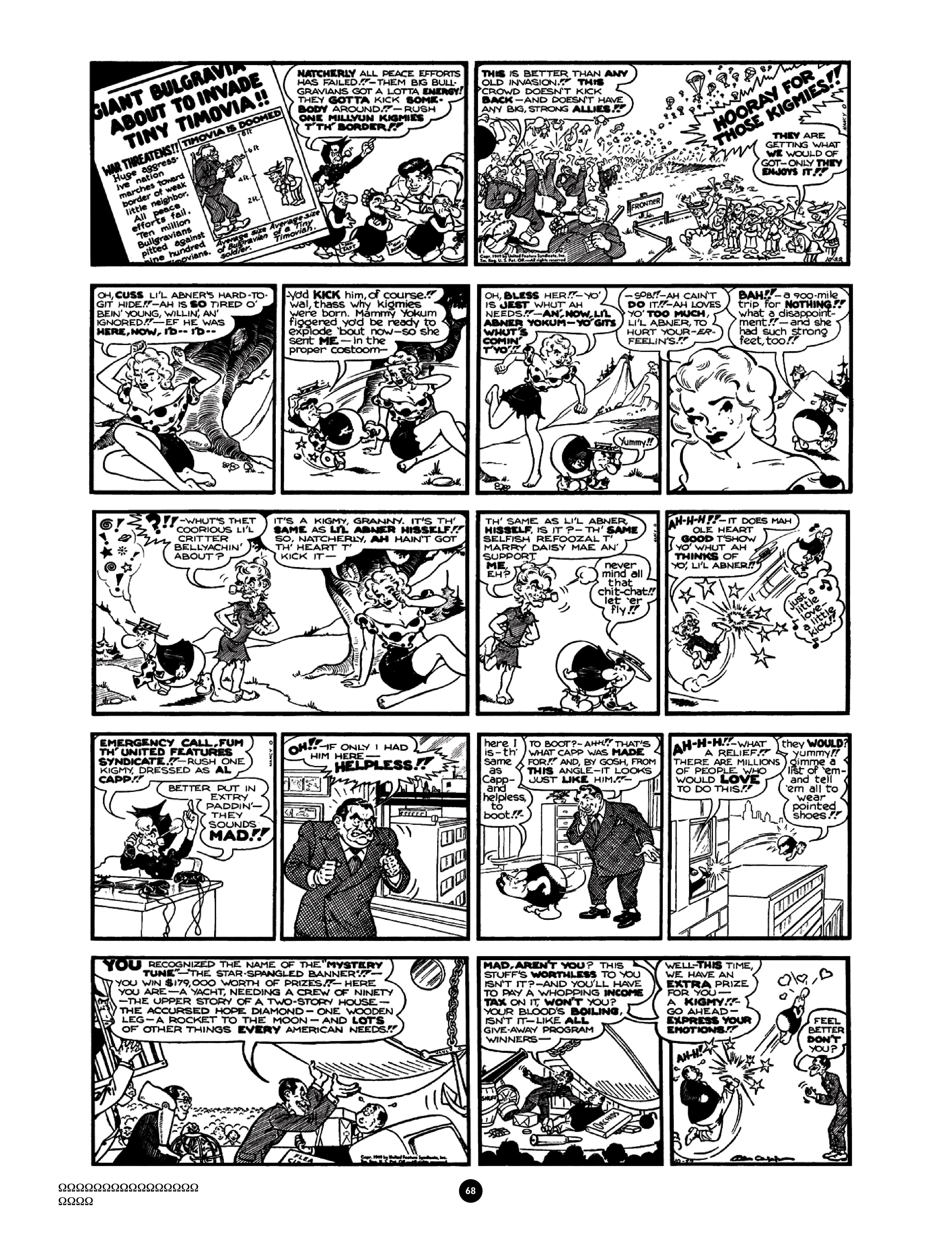Read online Al Capp's Li'l Abner Complete Daily & Color Sunday Comics comic -  Issue # TPB 8 (Part 1) - 71