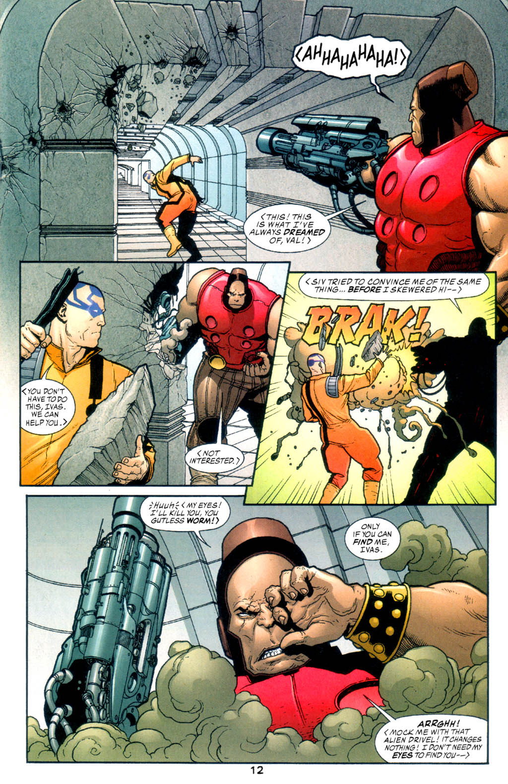 Read online Haven: The Broken City comic -  Issue #7 - 13