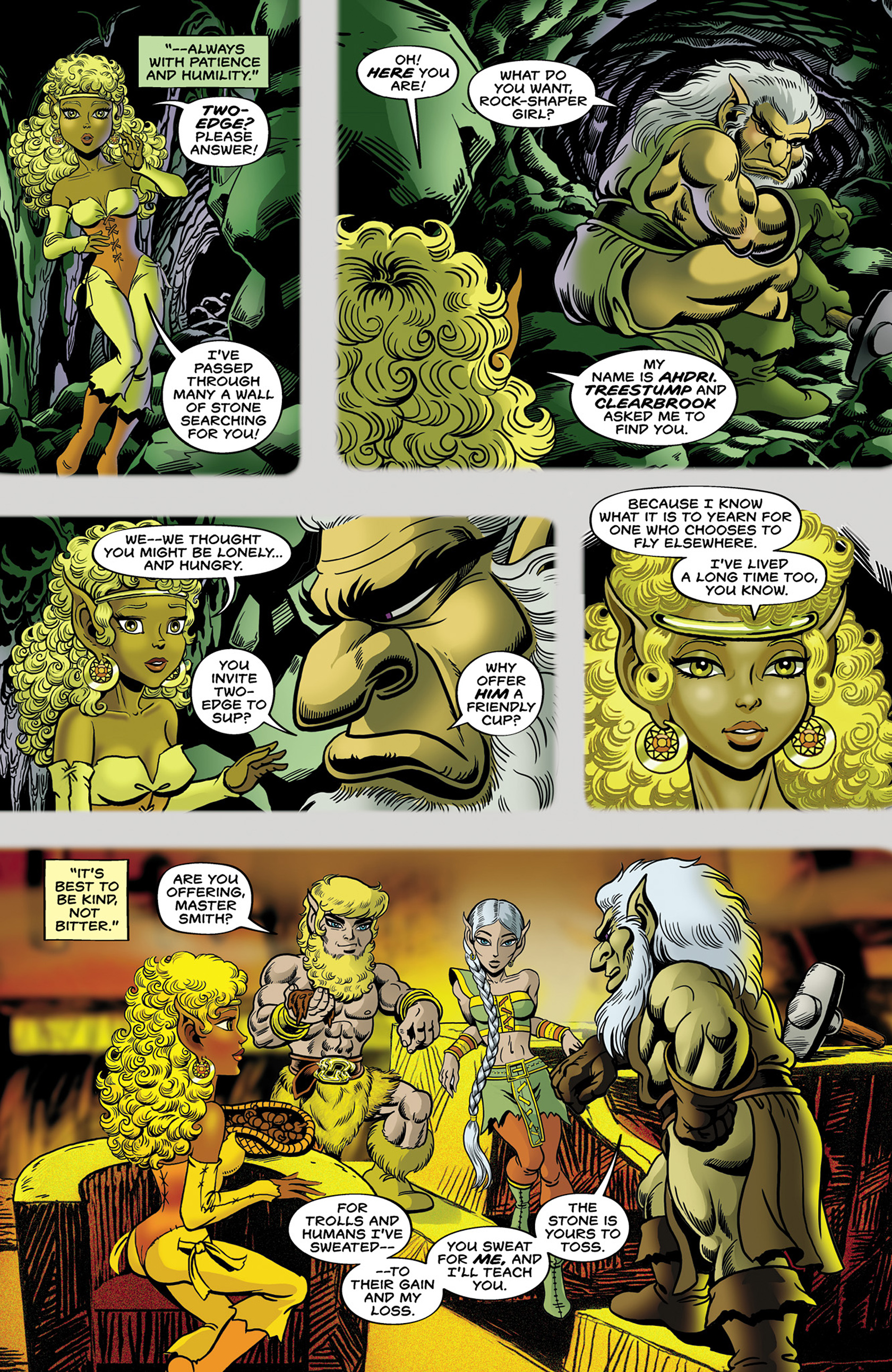 Read online ElfQuest: The Final Quest comic -  Issue #10 - 12
