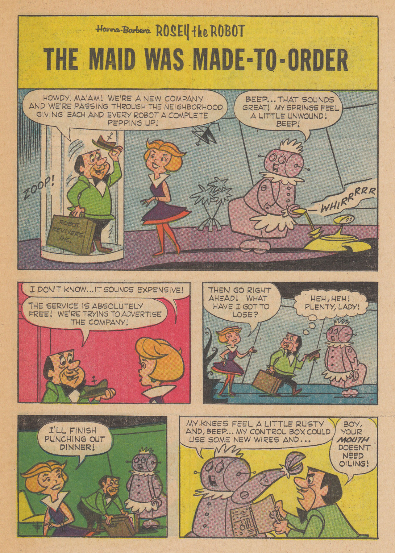 Read online The Jetsons (1963) comic -  Issue #8 - 17