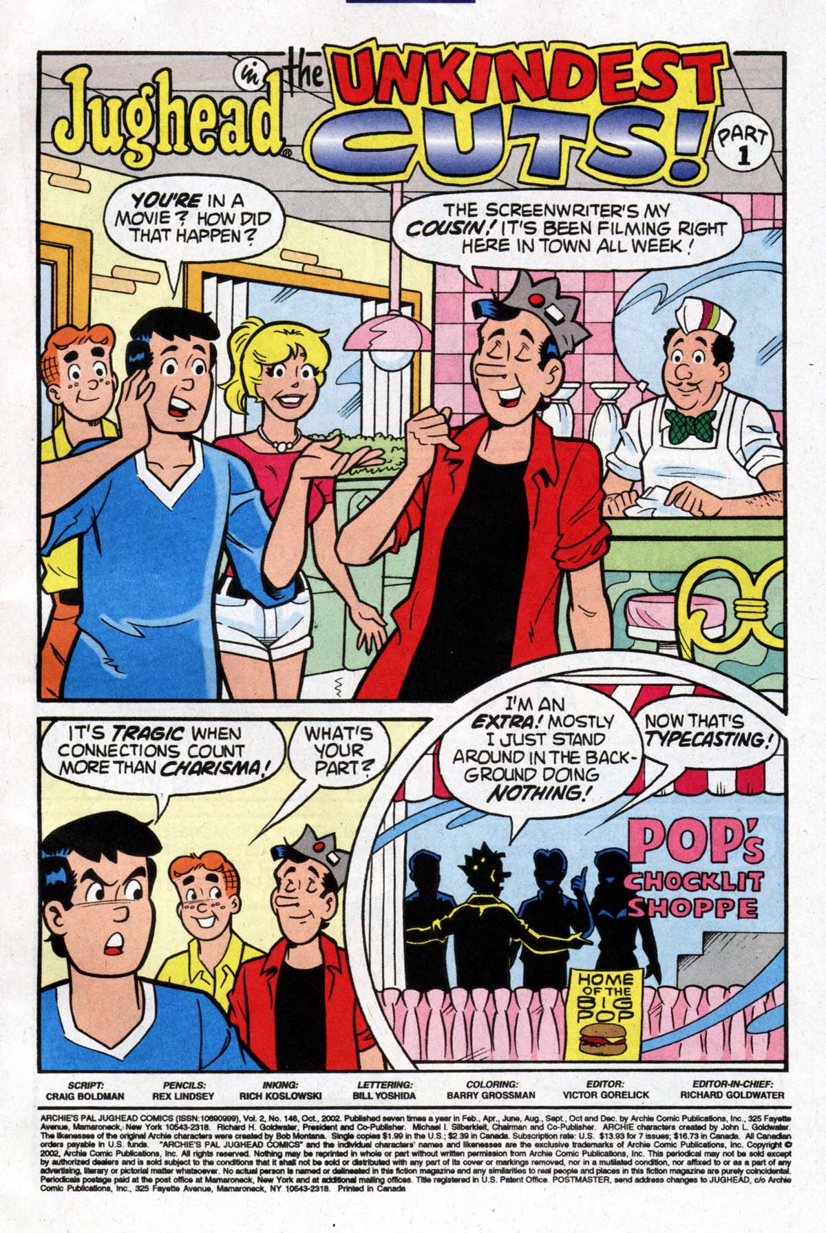 Read online Archie's Pal Jughead Comics comic -  Issue #146 - 2
