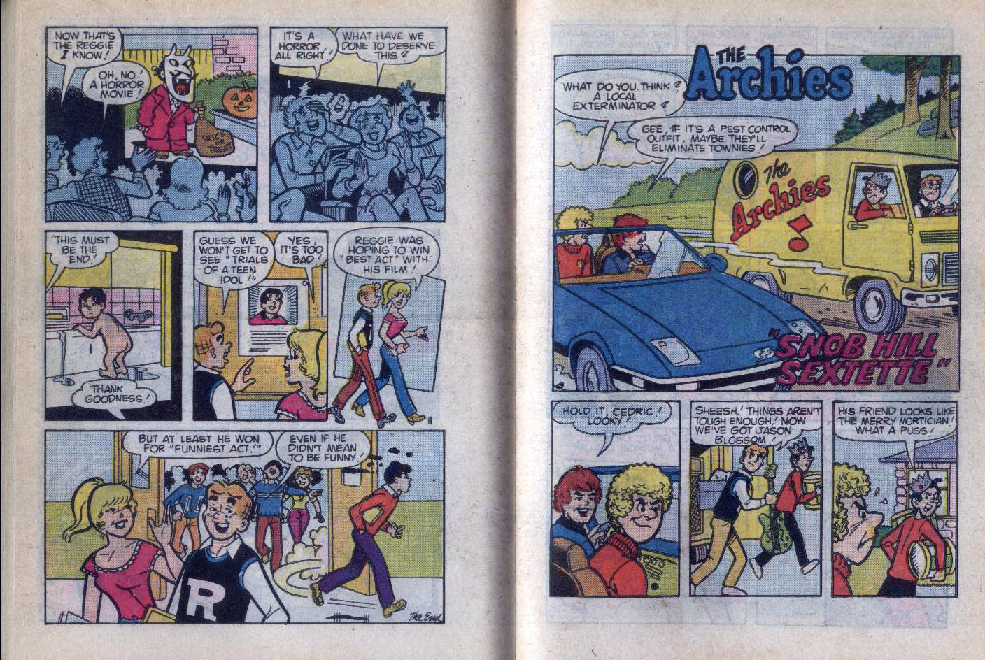Read online Archie...Archie Andrews, Where Are You? Digest Magazine comic -  Issue #53 - 58
