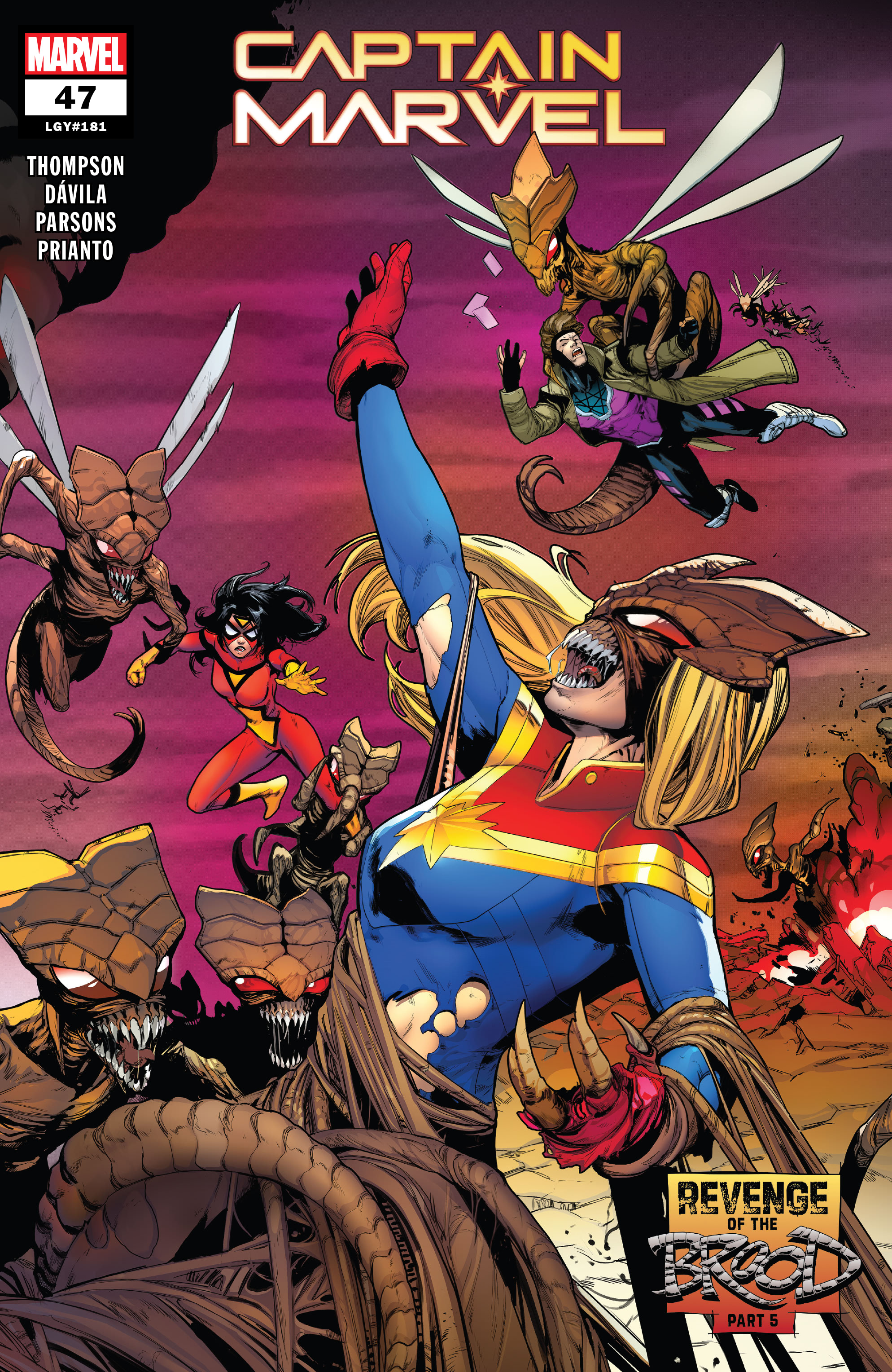Read online Captain Marvel (2019) comic -  Issue #47 - 1