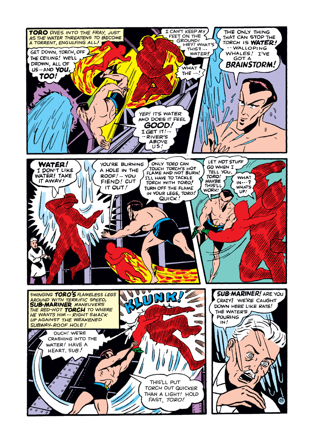 Read online The Human Torch (1940) comic -  Issue #8 - 53