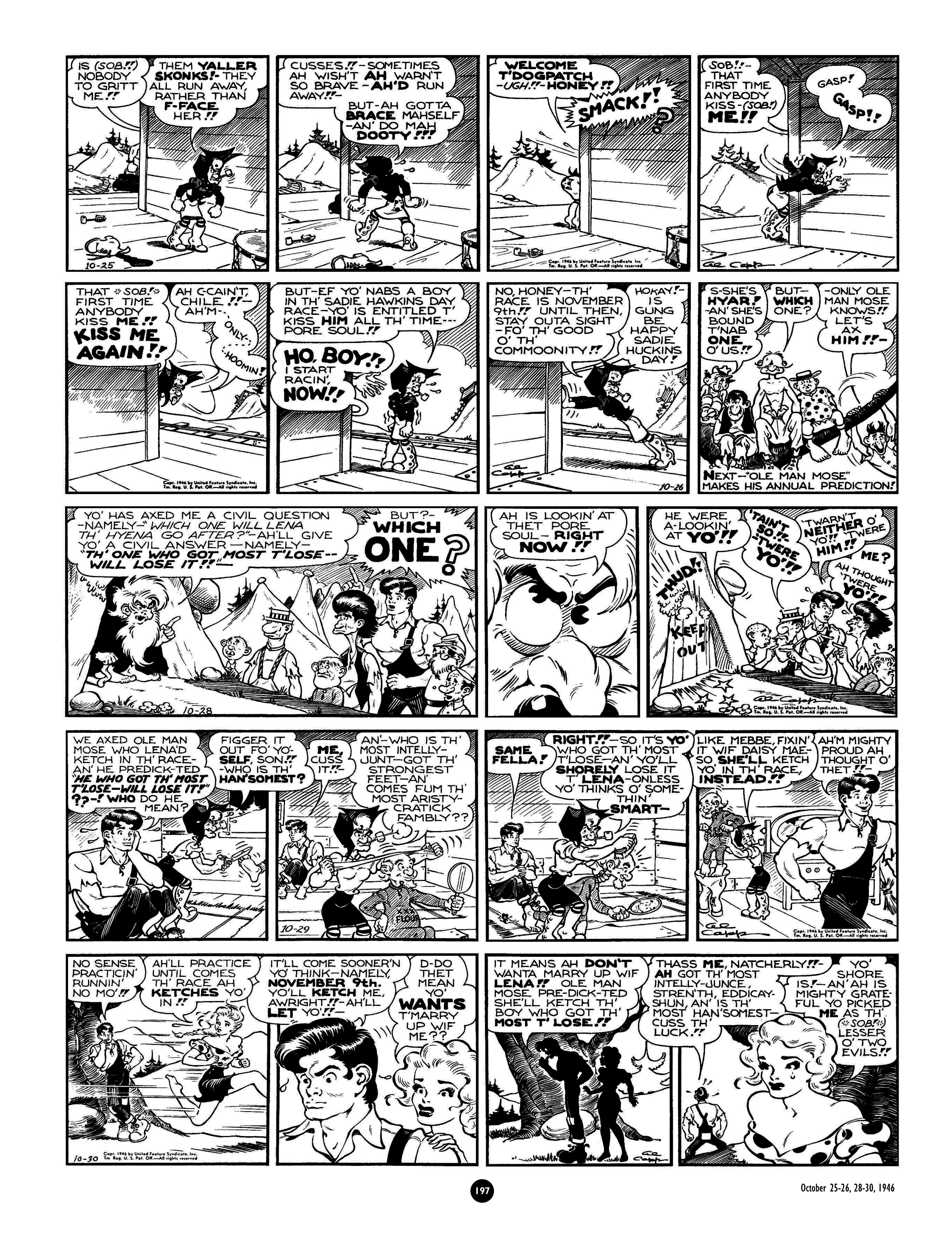 Read online Al Capp's Li'l Abner Complete Daily & Color Sunday Comics comic -  Issue # TPB 6 (Part 2) - 98