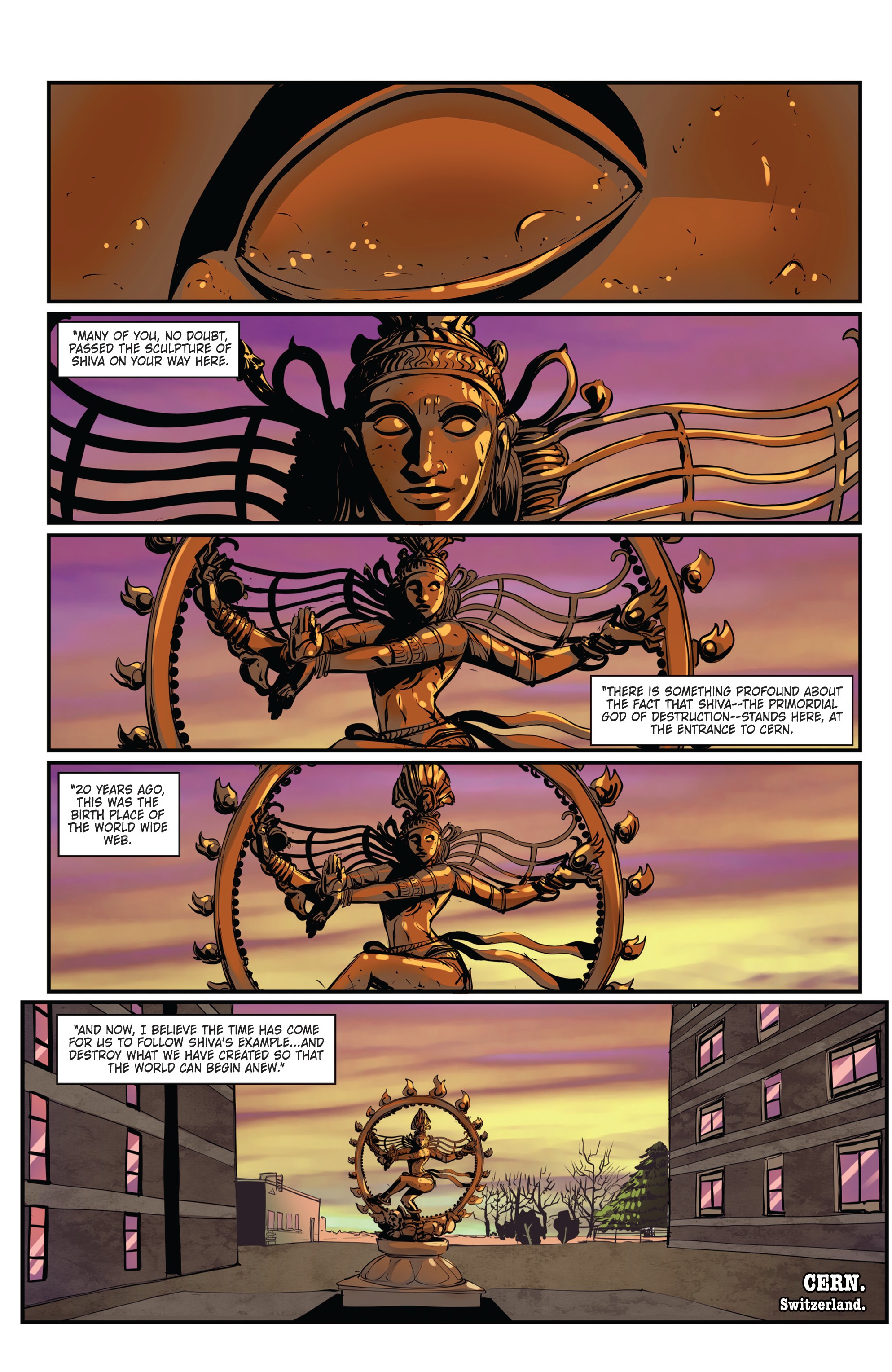 Read online Conspiracy comic -  Issue #4 - 3