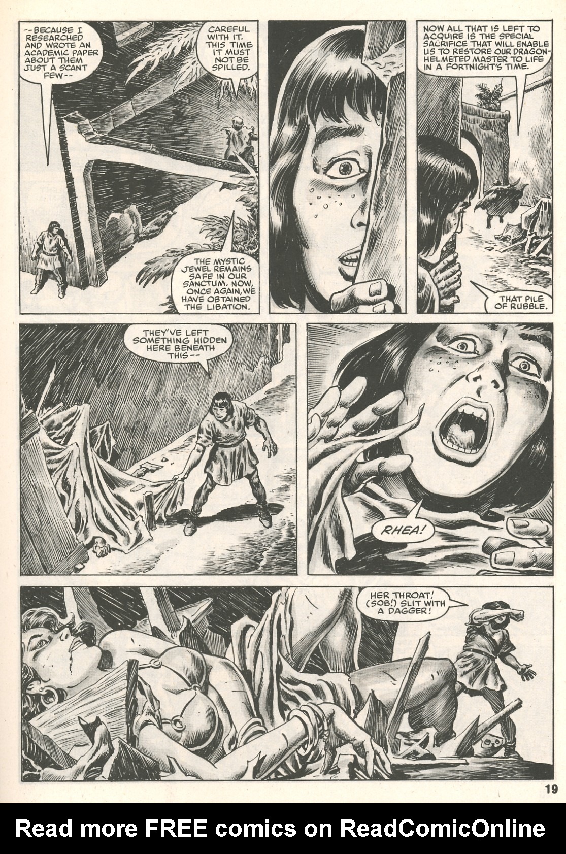 Read online The Savage Sword Of Conan comic -  Issue #109 - 21