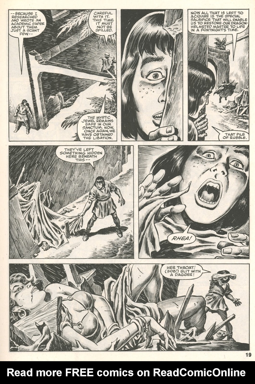 The Savage Sword Of Conan issue 109 - Page 21