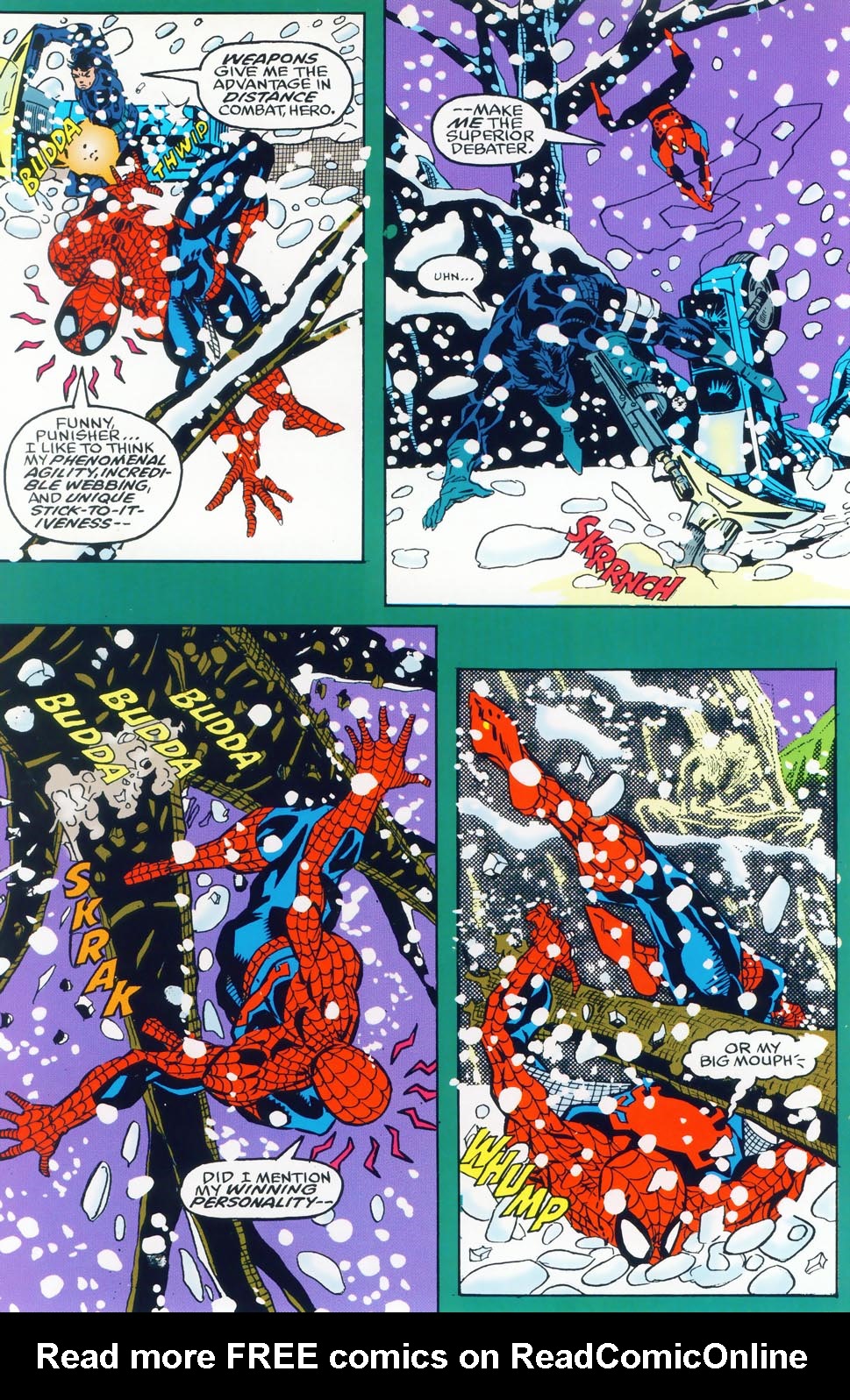 Read online Spider-Man, Punisher, Sabretooth: Designer Genes comic -  Issue # Full - 40