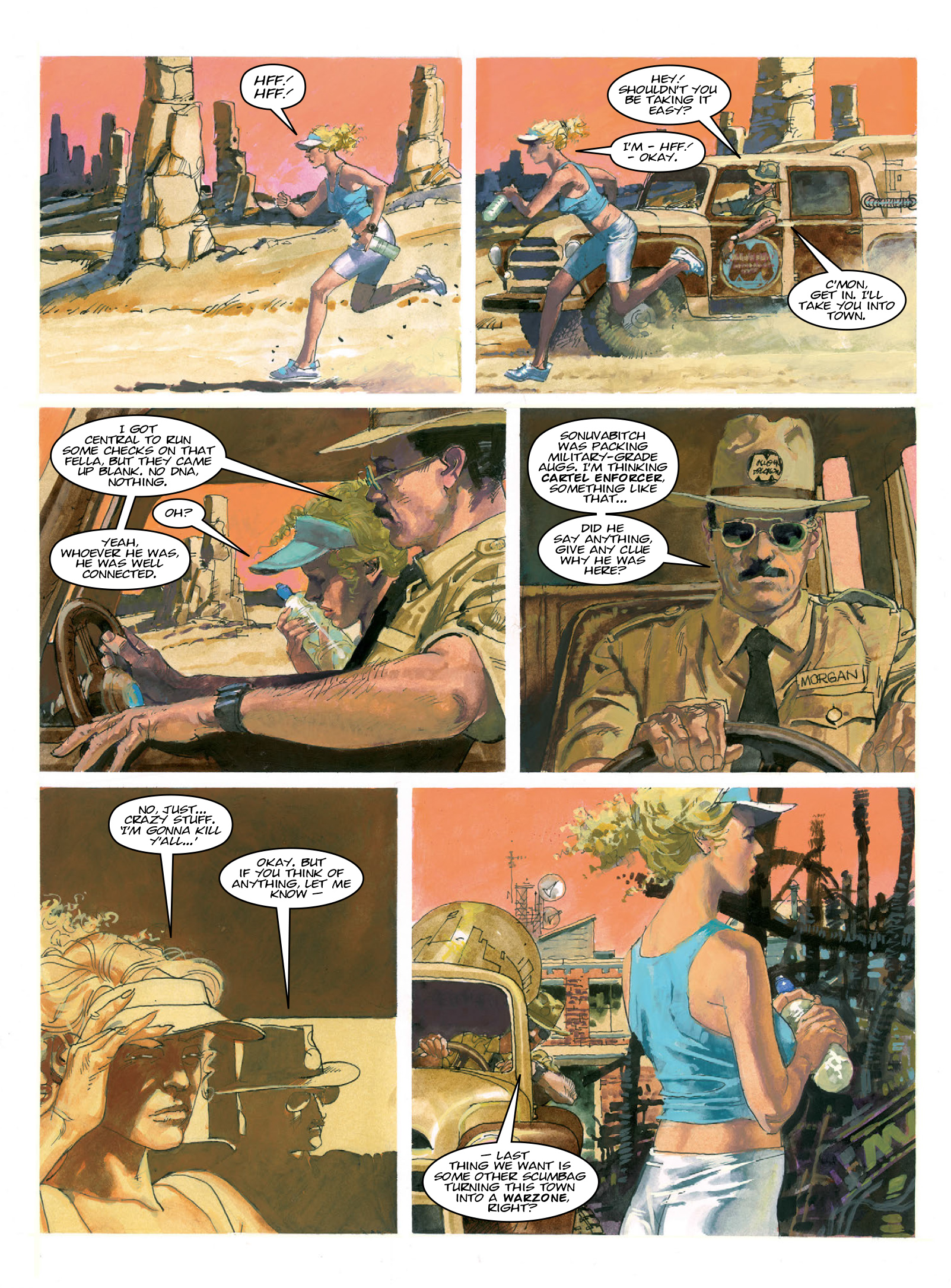 Read online Judge Dredd Megazine (Vol. 5) comic -  Issue #370 - 68