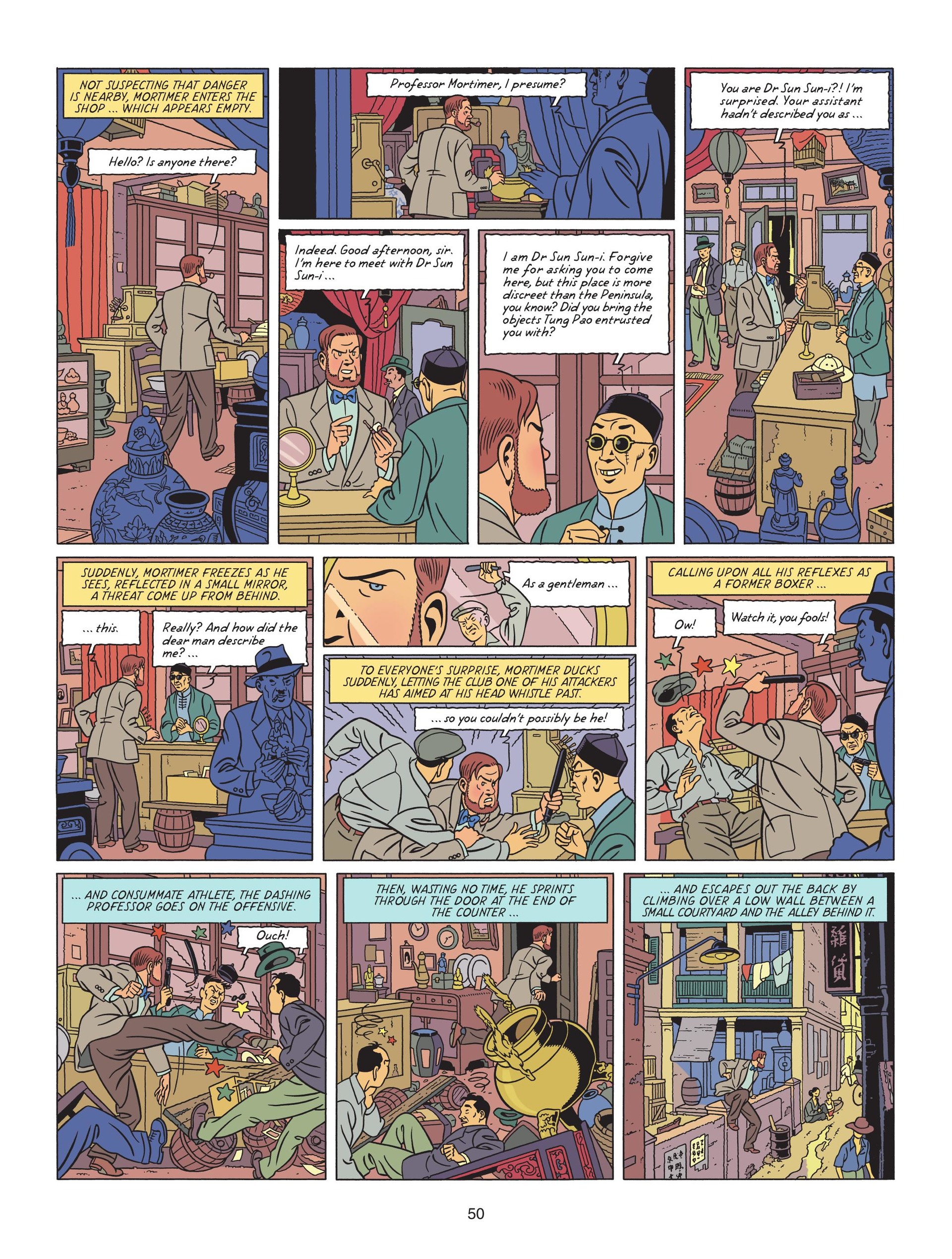 Read online Blake & Mortimer comic -  Issue #25 - 52