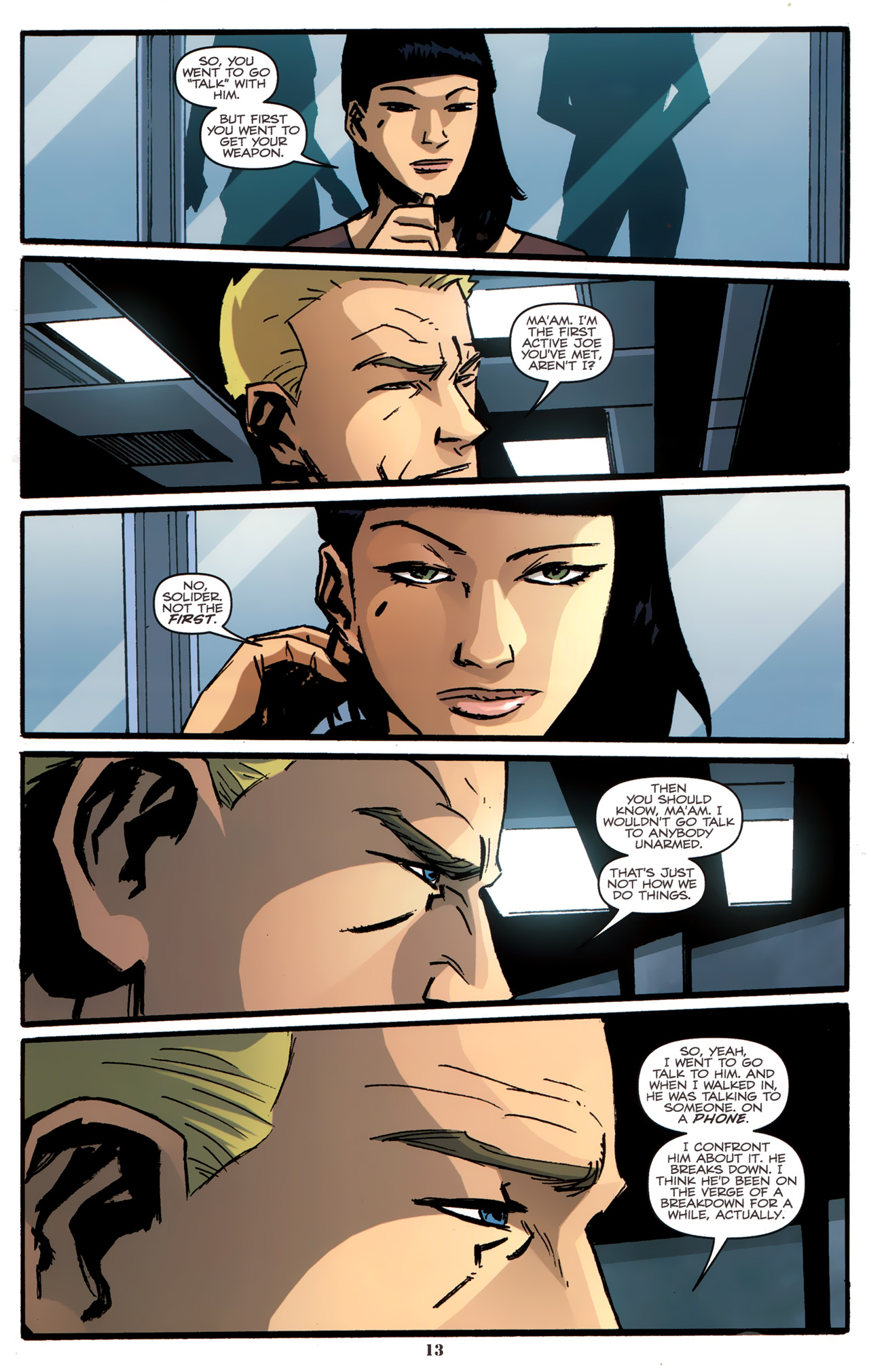 Read online G.I. Joe Cobra (2011) comic -  Issue #5 - 16