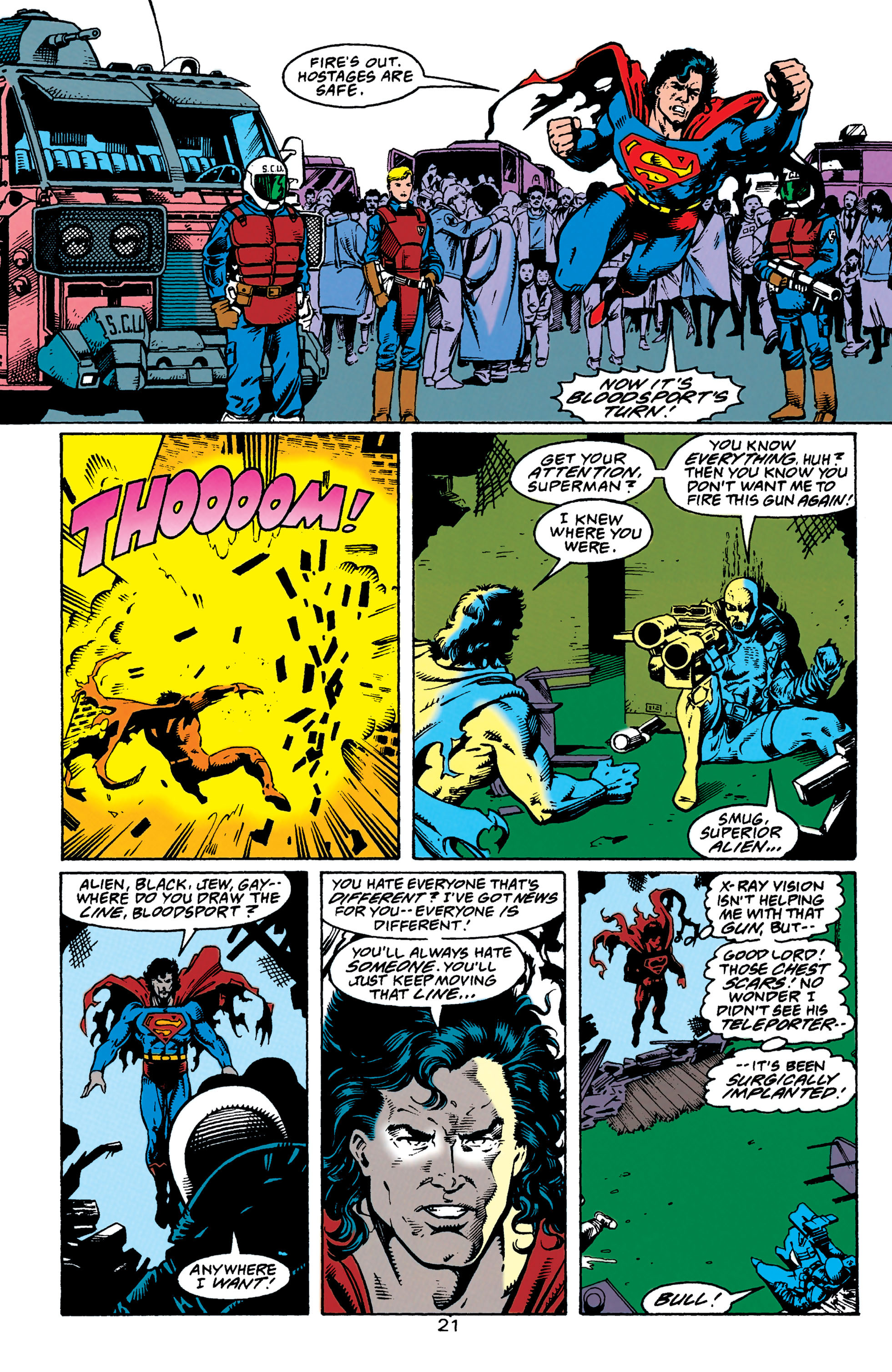 Read online Adventures of Superman (1987) comic -  Issue #507 - 22