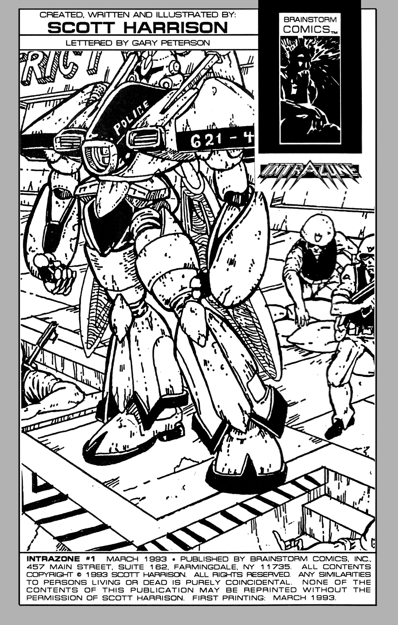 Read online Intrazone comic -  Issue #1 - 2