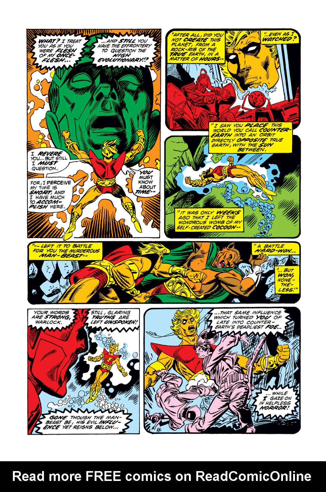 Read online Warlock (1972) comic -  Issue #3 - 5