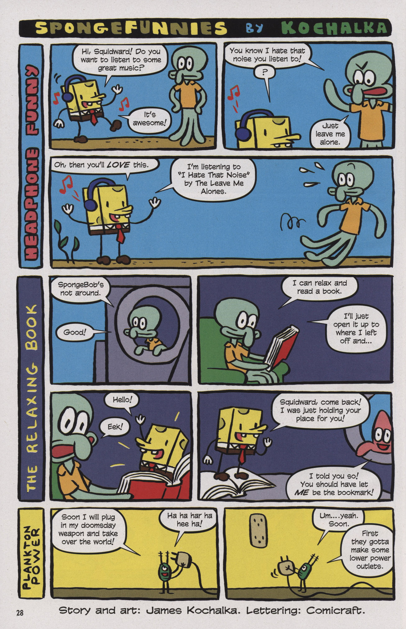 Read online SpongeBob Comics comic -  Issue #3 - 28