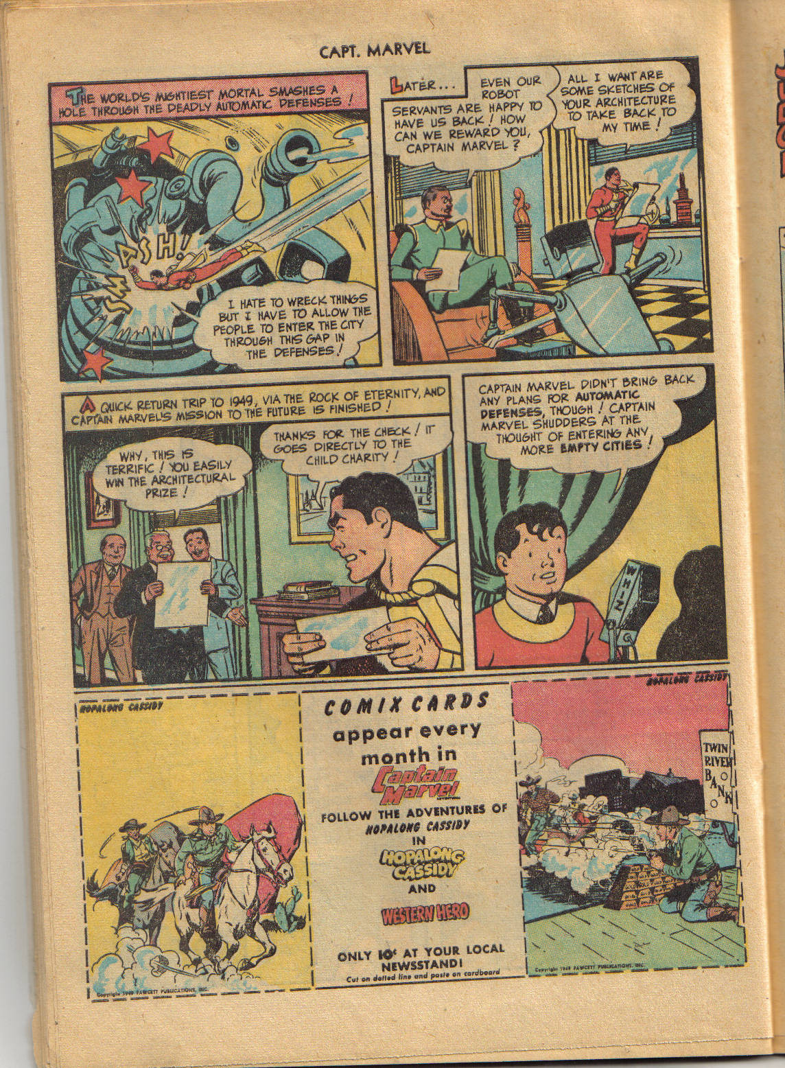 Read online Captain Marvel Adventures comic -  Issue #96 - 32