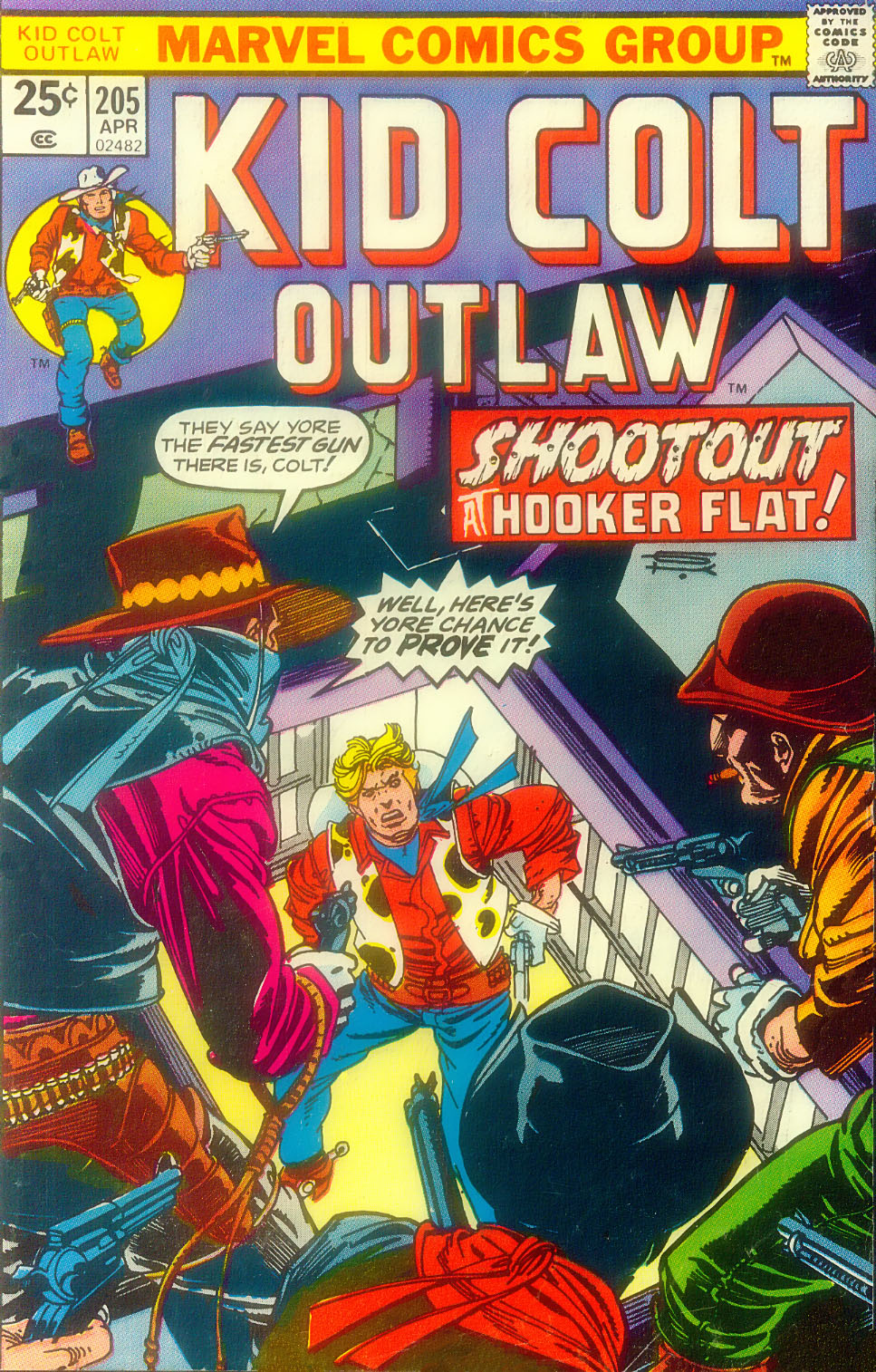 Read online Kid Colt Outlaw comic -  Issue #205 - 1