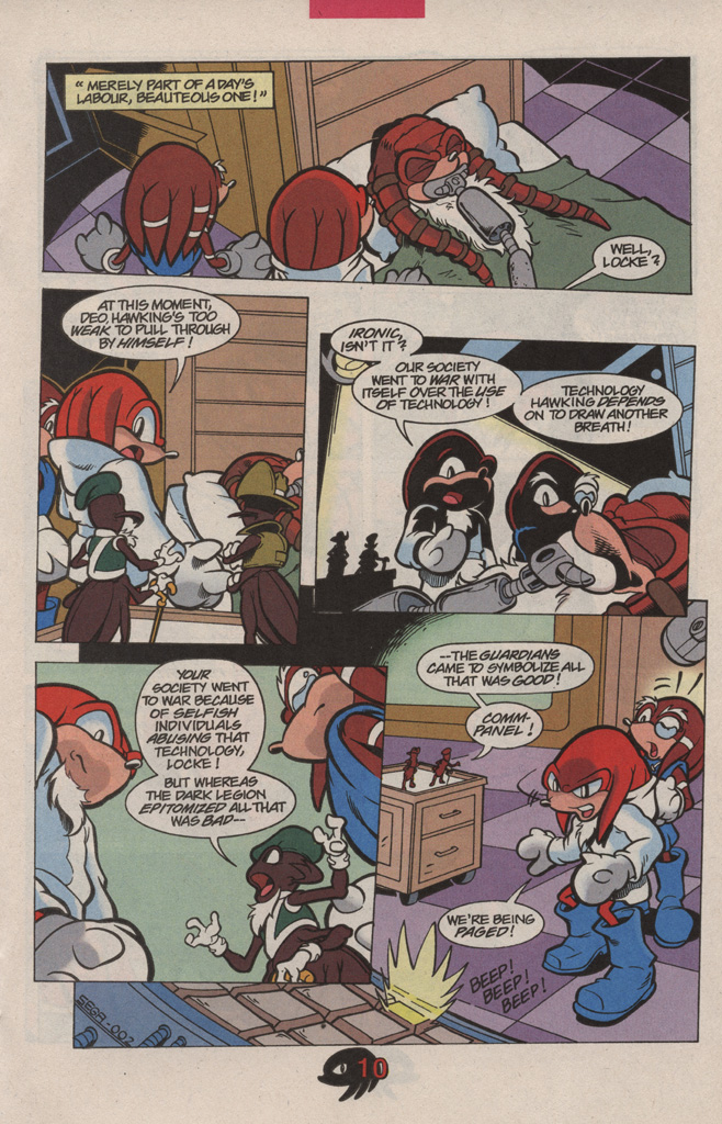 Read online Knuckles the Echidna comic -  Issue #12 - 15