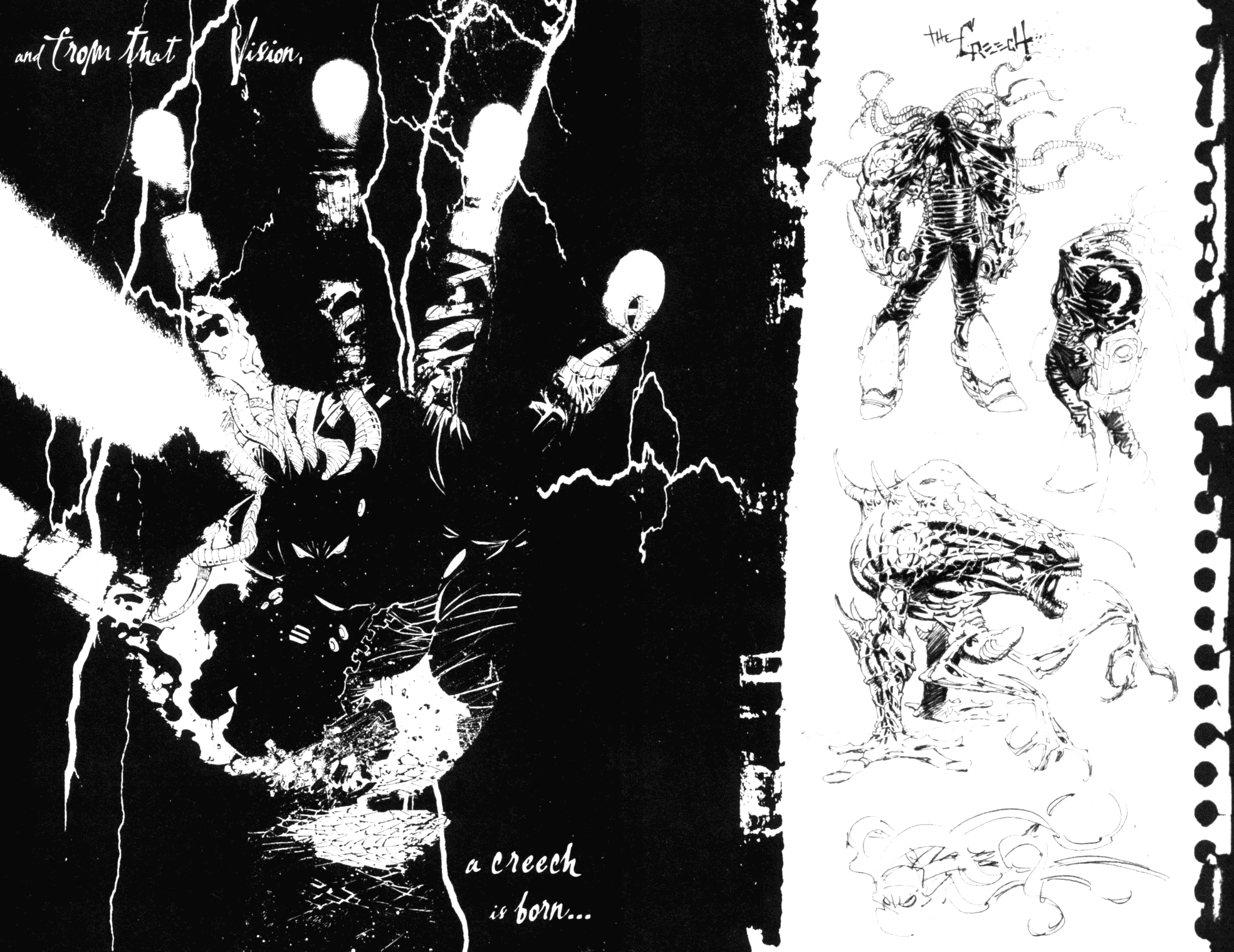 Read online The Creech comic -  Issue # _Prelude - 8