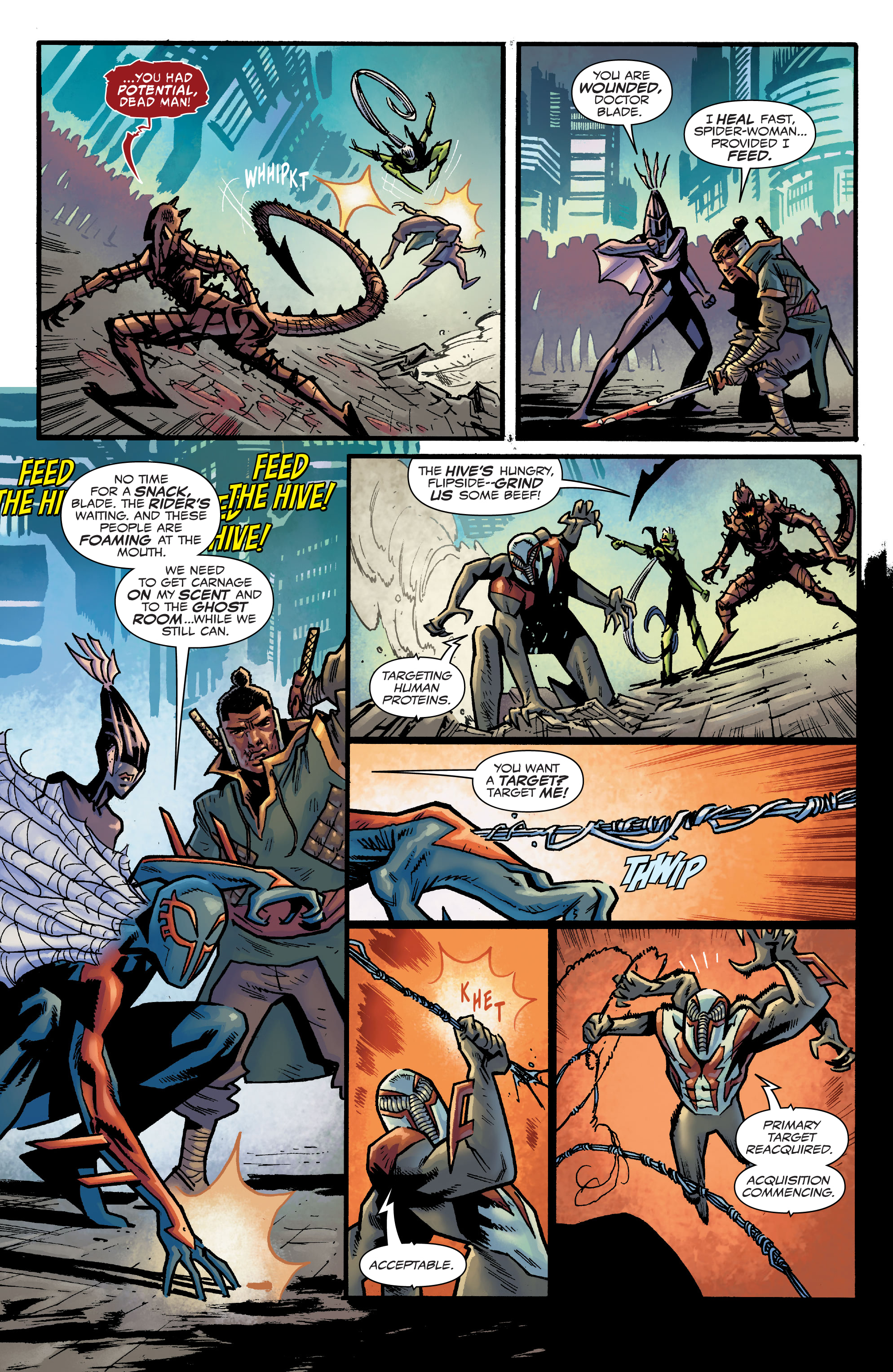 Read online Spider-Man 2099: Dark Genesis comic -  Issue #3 - 17