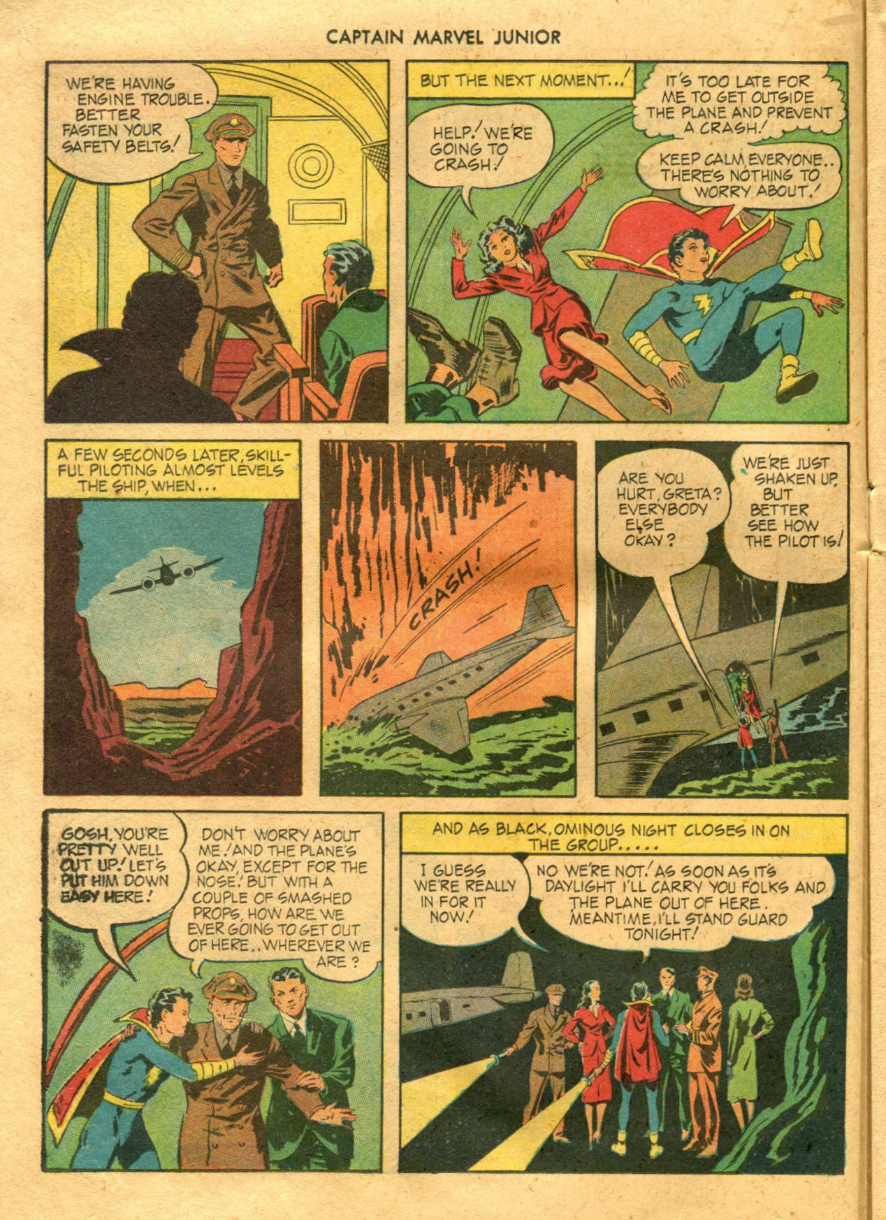 Read online Captain Marvel, Jr. comic -  Issue #20 - 20