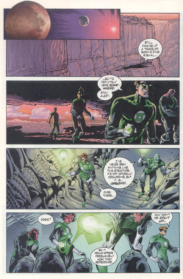 Read online Green Lantern vs. Aliens comic -  Issue #1 - 14