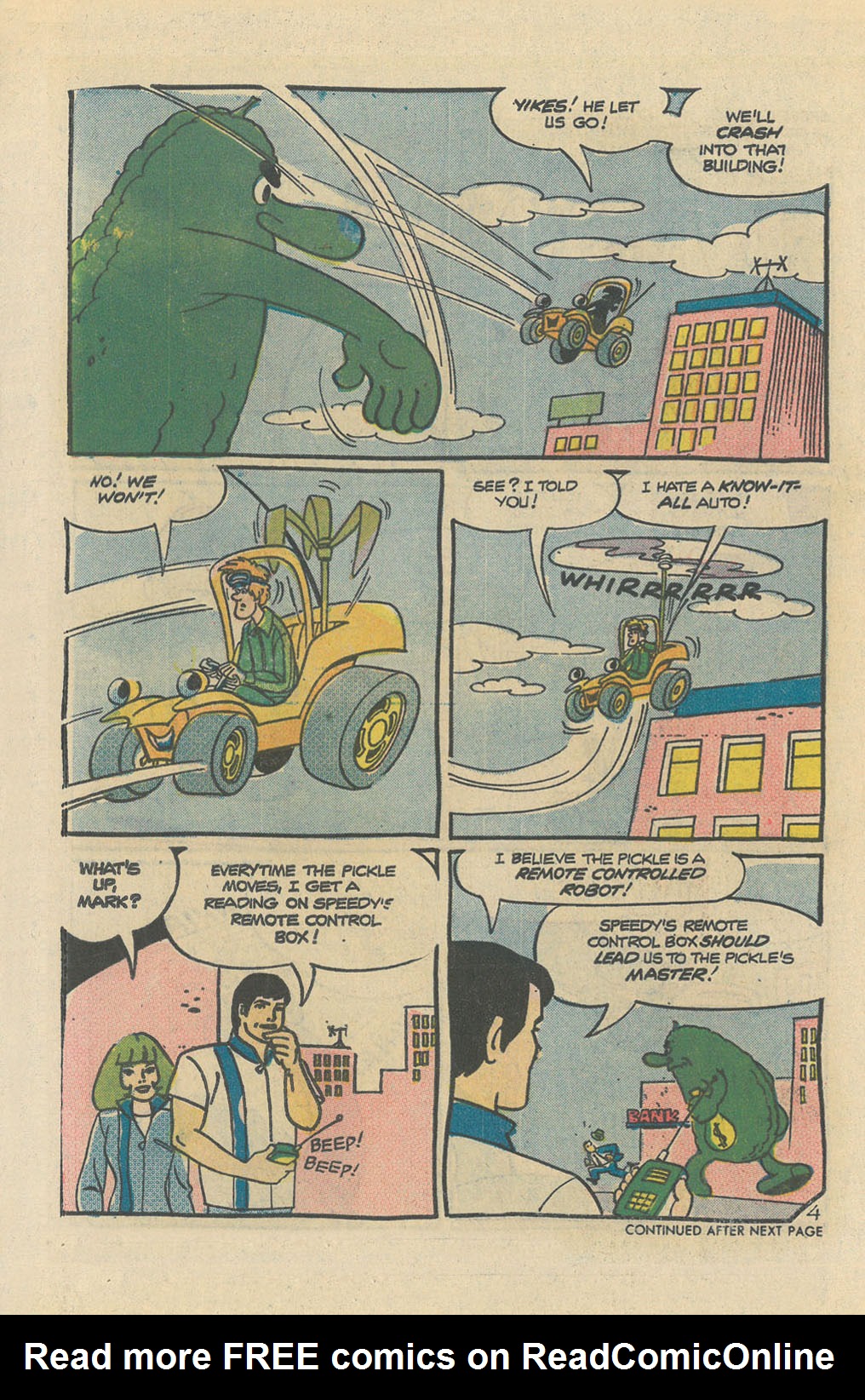 Read online Speed Buggy comic -  Issue #7 - 6