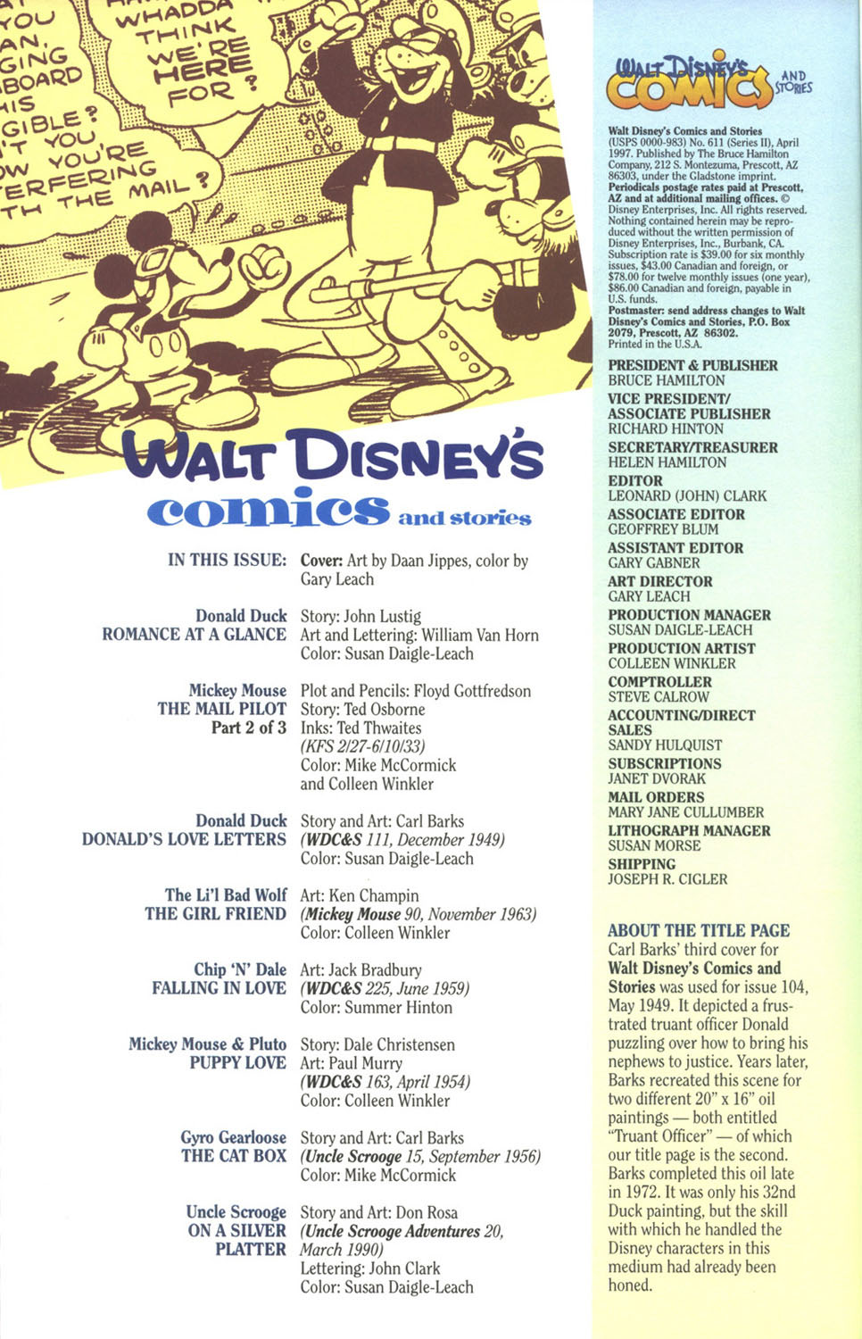 Read online Walt Disney's Comics and Stories comic -  Issue #611 - 4