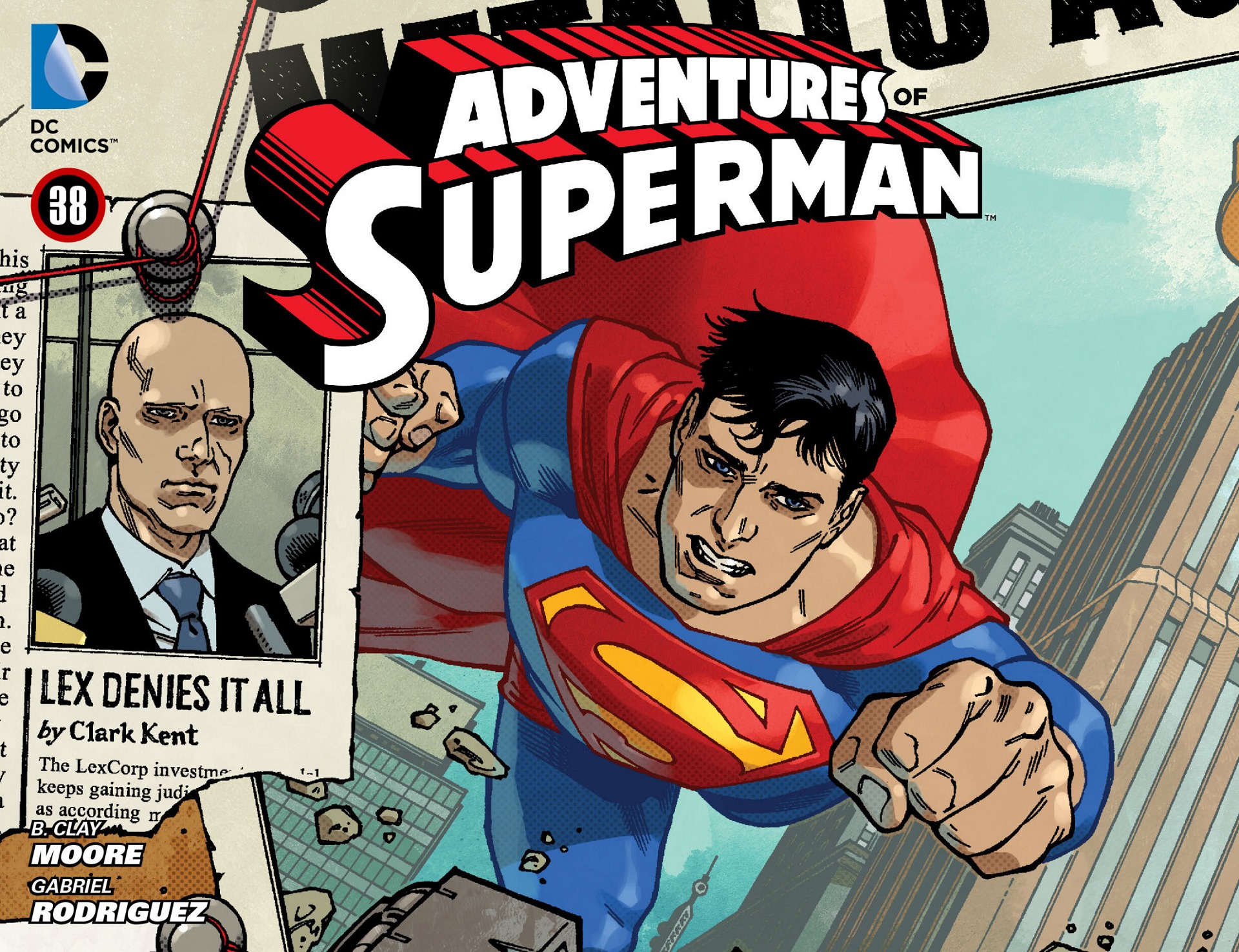 Read online Adventures of Superman [I] comic -  Issue #38 - 1