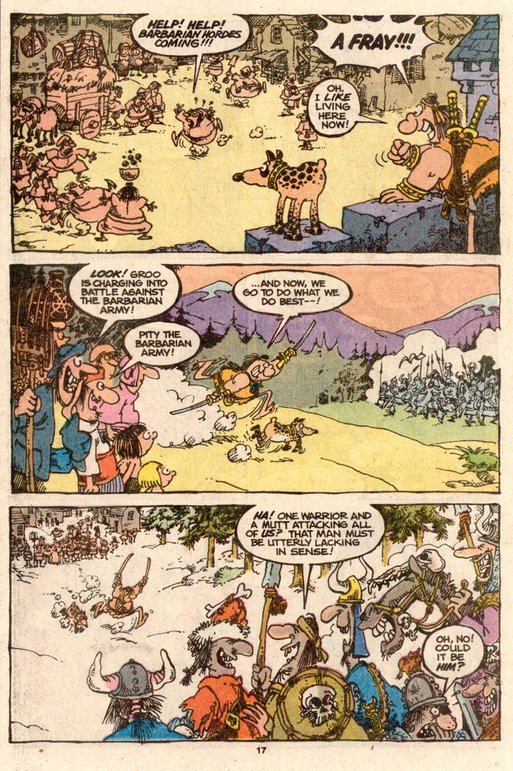 Read online Sergio Aragonés Groo the Wanderer comic -  Issue #63 - 17