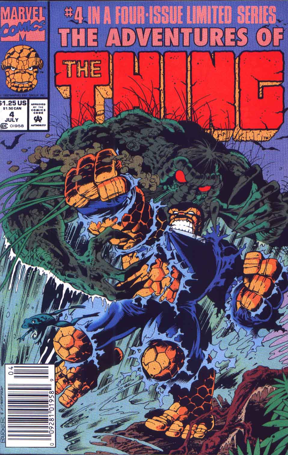 Read online The Adventures of the Thing comic -  Issue #4 - 1