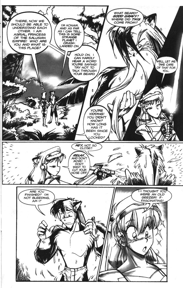 Read online Asrial vs. Cheetah comic -  Issue #2 - 19