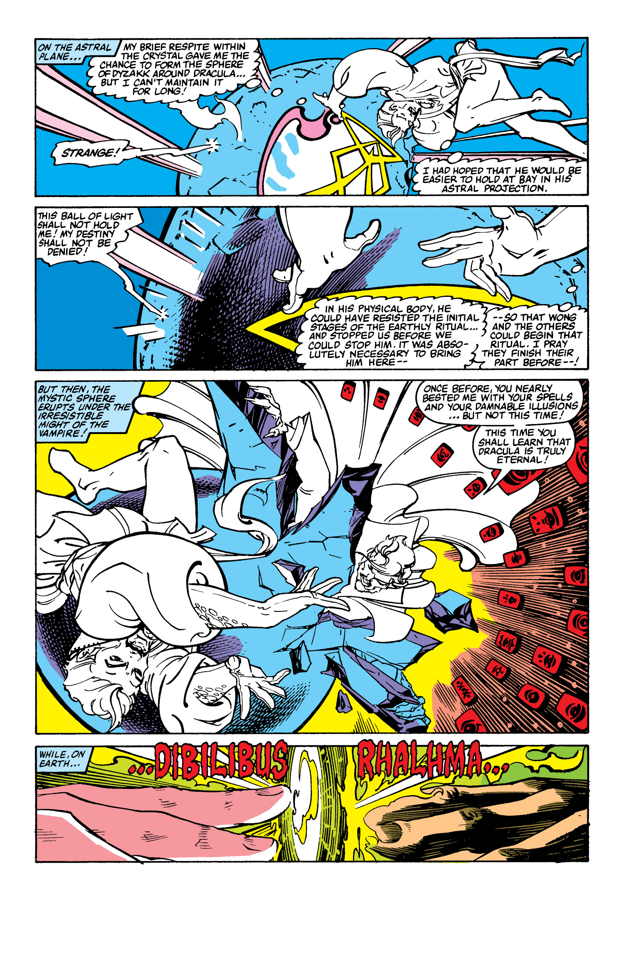 Read online Doctor Strange vs. Dracula comic -  Issue # TPB - 146