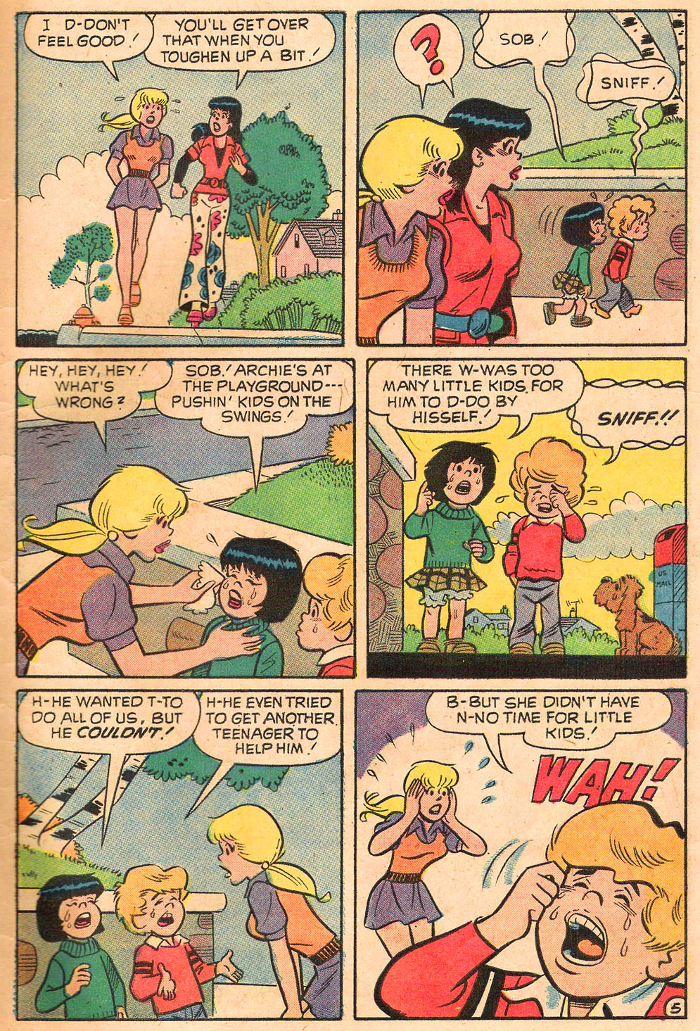 Read online Archie's Girls Betty and Veronica comic -  Issue #212 - 7