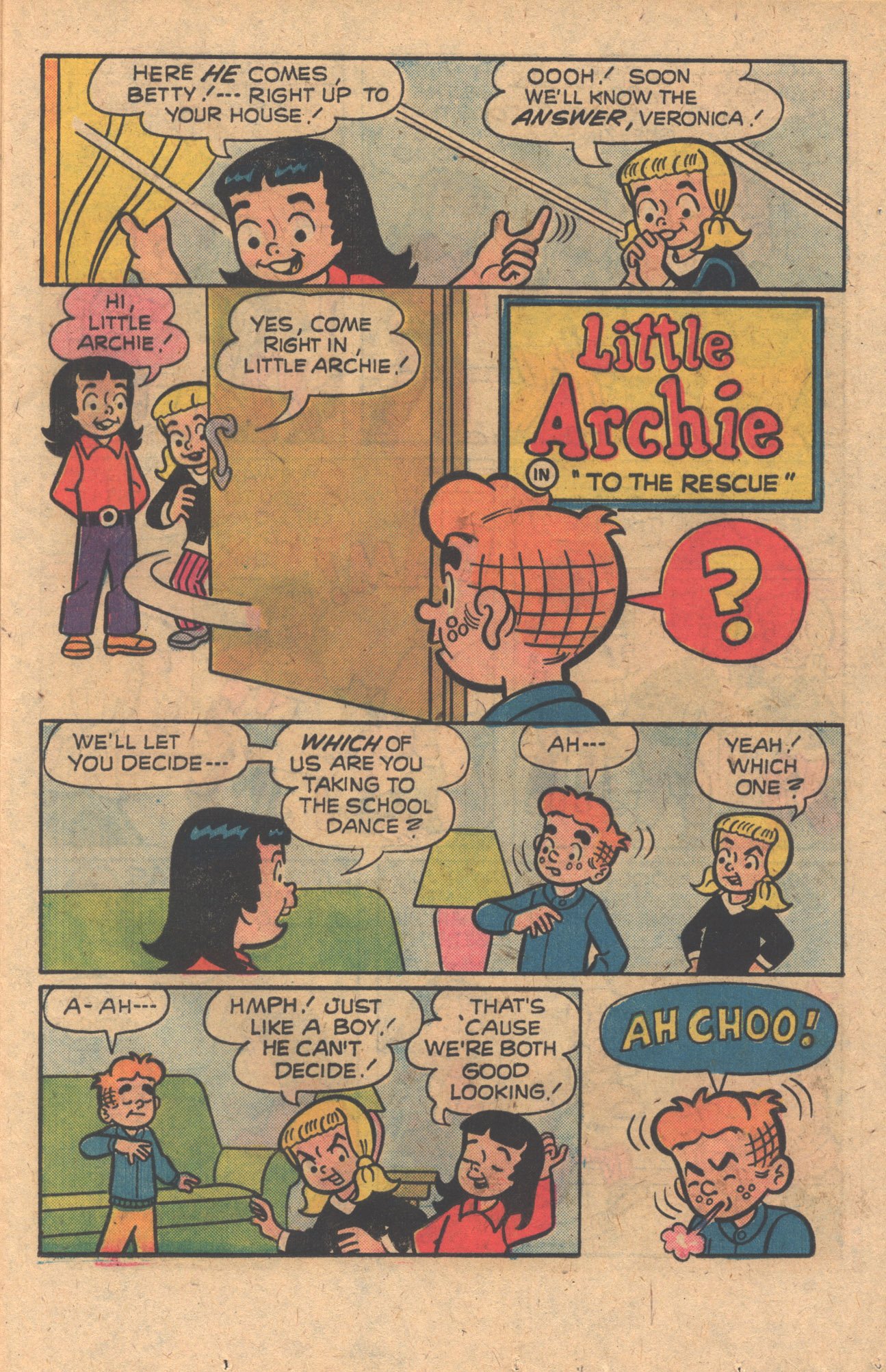 Read online The Adventures of Little Archie comic -  Issue #107 - 13