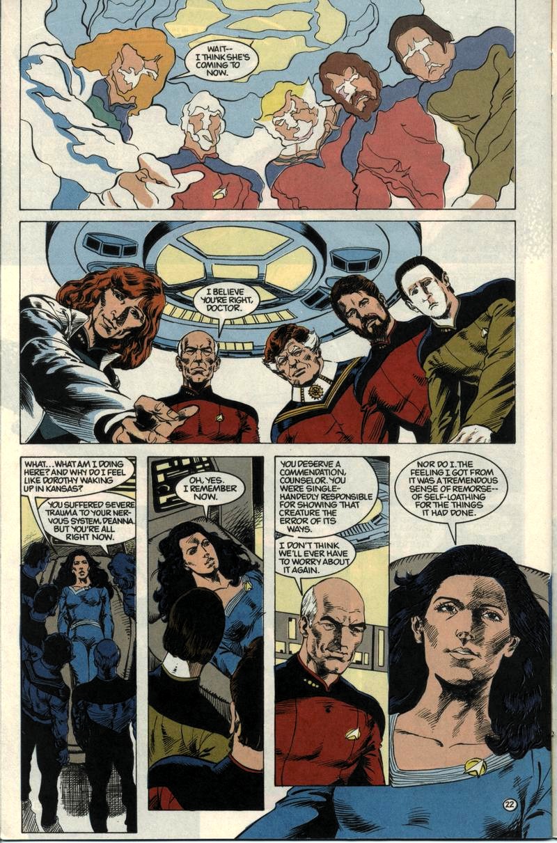 Read online Star Trek: The Next Generation (1989) comic -  Issue #12 - 23