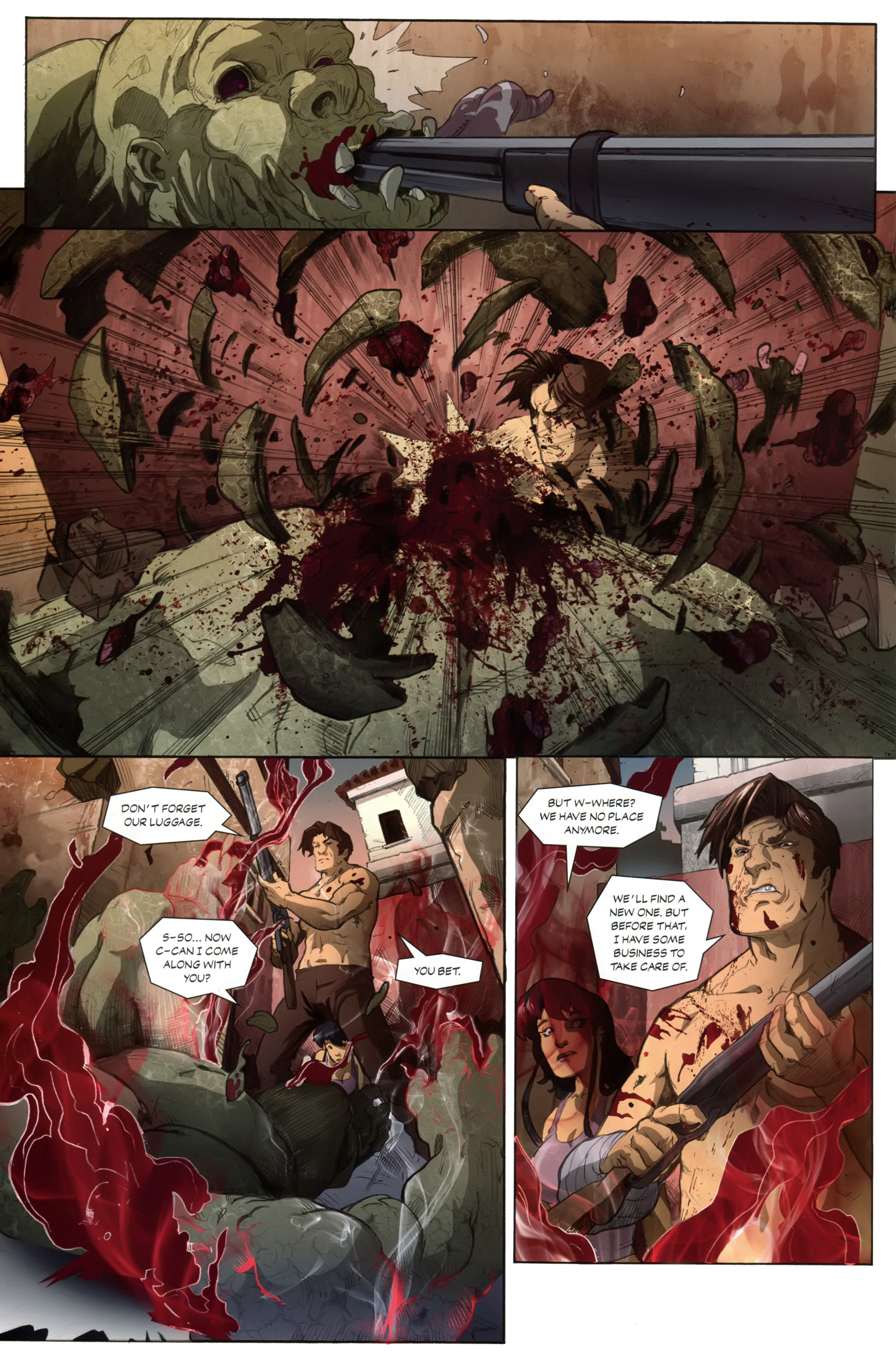 Read online Gore comic -  Issue #6 - 10