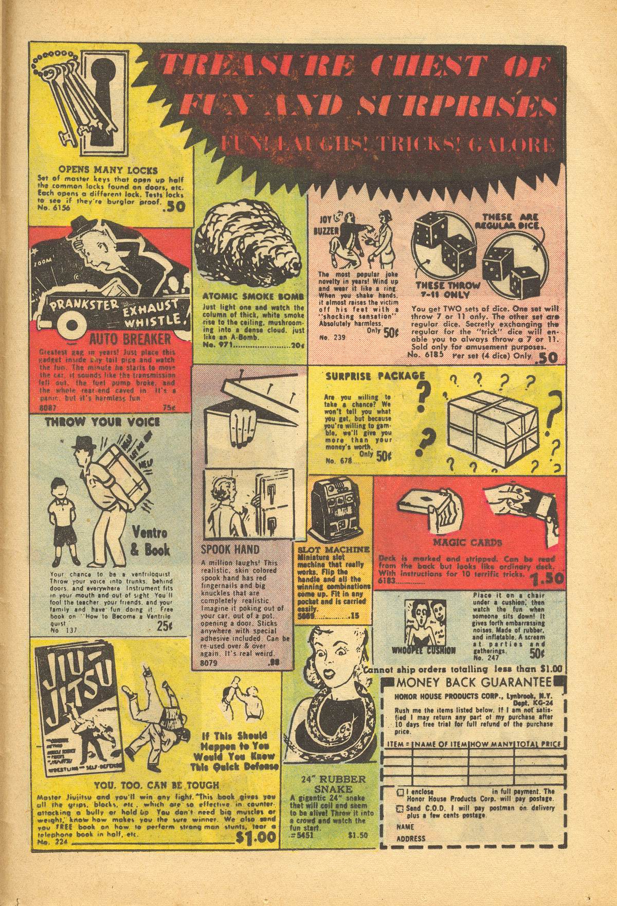 Read online Adventures Into The Unknown comic -  Issue #109 - 29