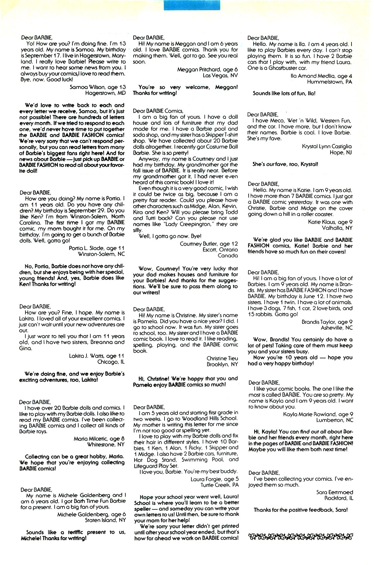 Read online Barbie comic -  Issue #20 - 32