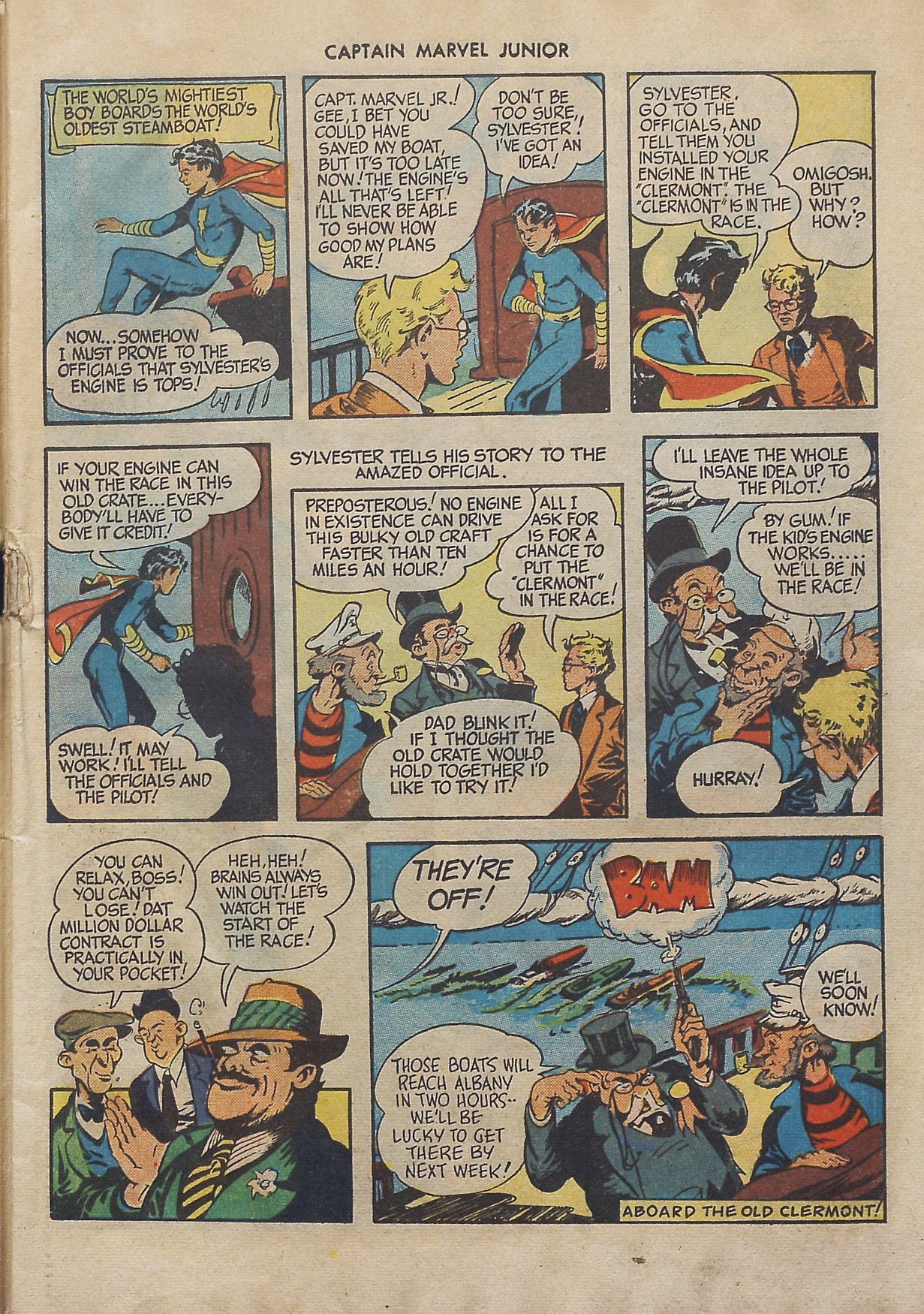 Read online Captain Marvel, Jr. comic -  Issue #22 - 7