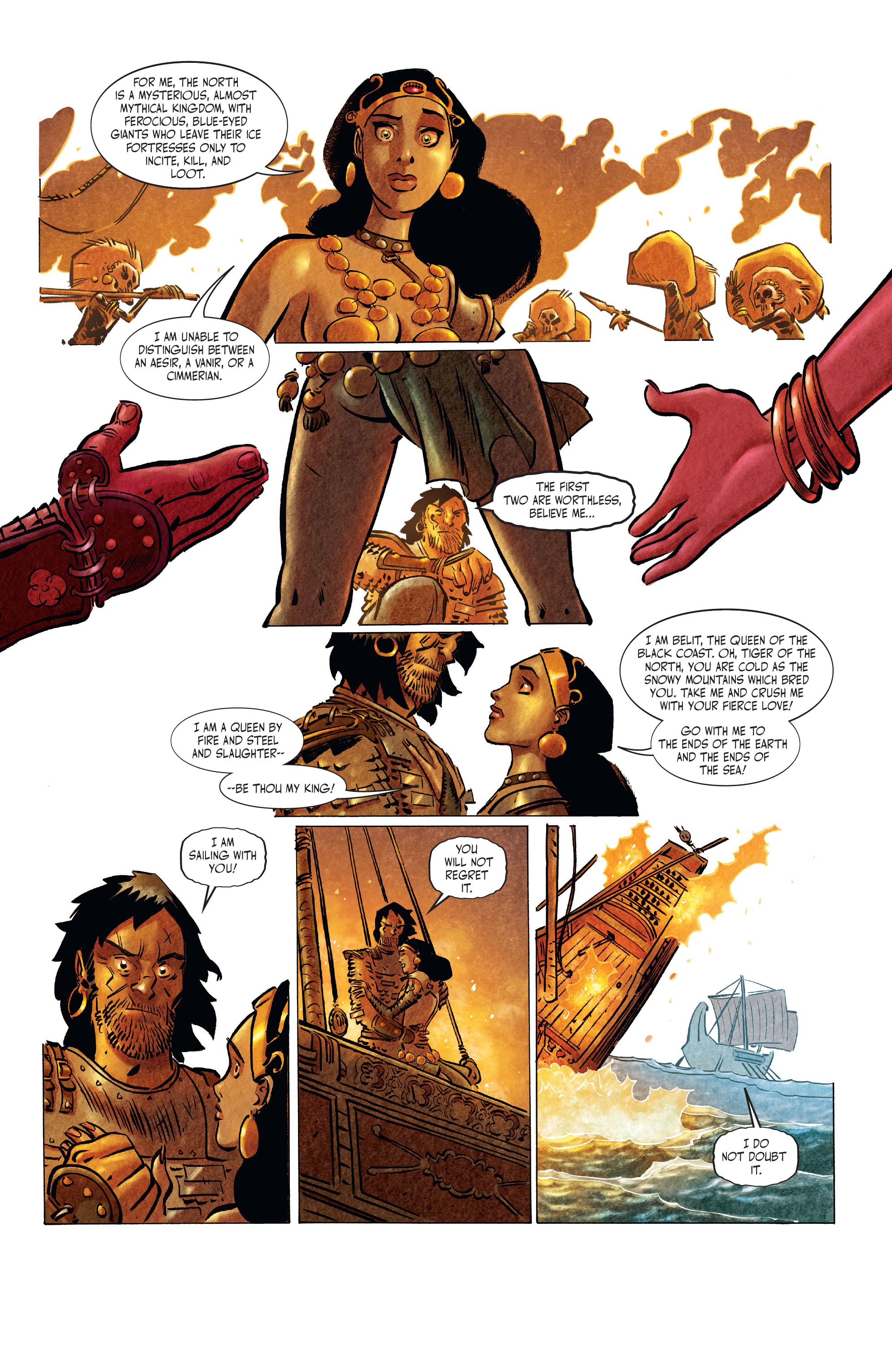 Read online The Cimmerian comic -  Issue # TPB 1 - 18