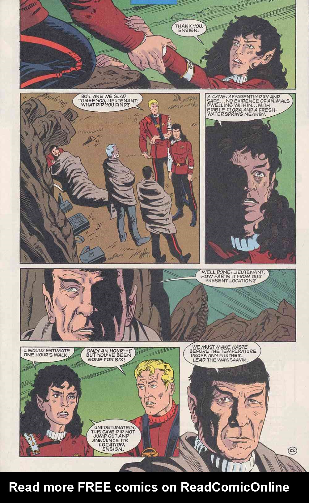 Read online Star Trek (1989) comic -  Issue #47 - 26