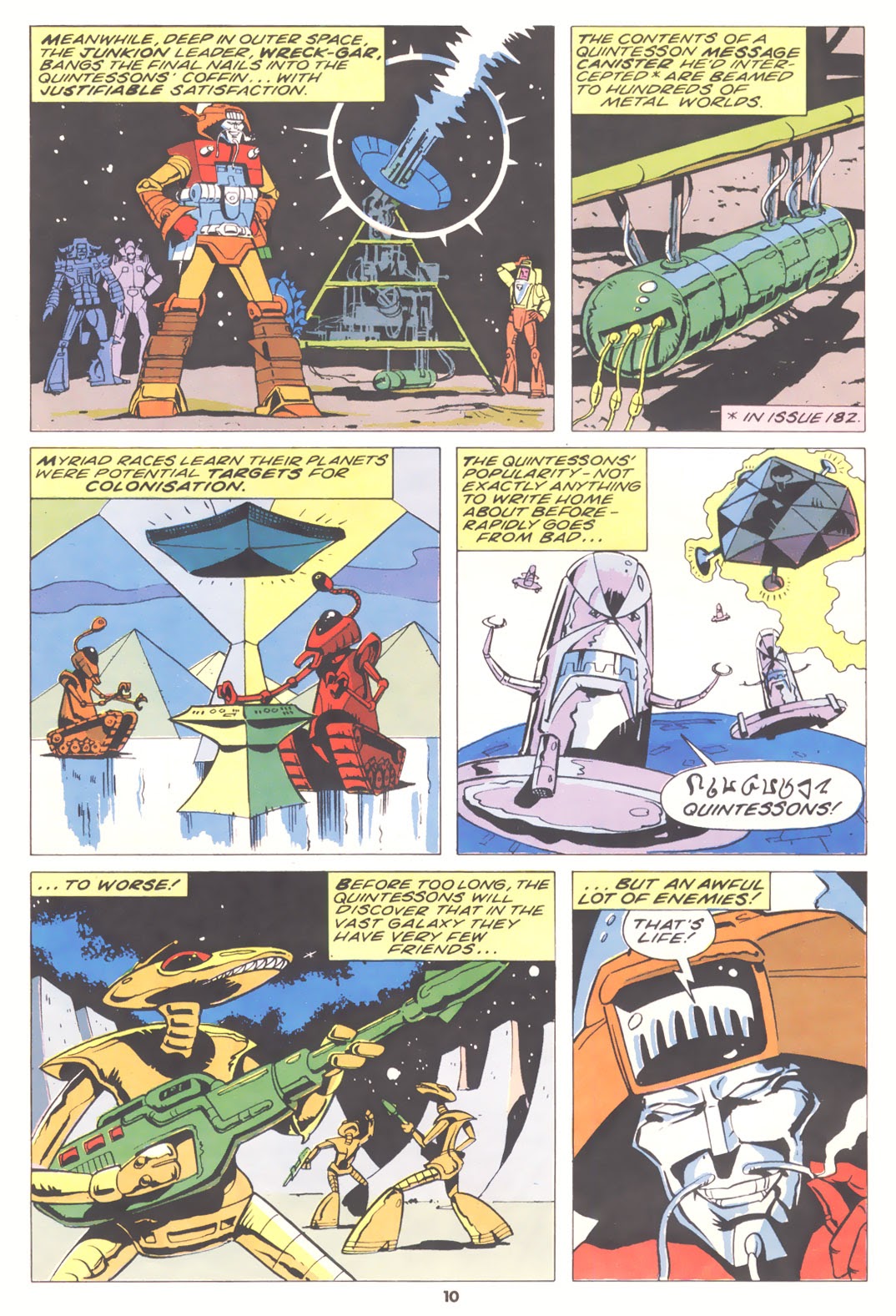 Read online The Transformers (UK) comic -  Issue #187 - 9