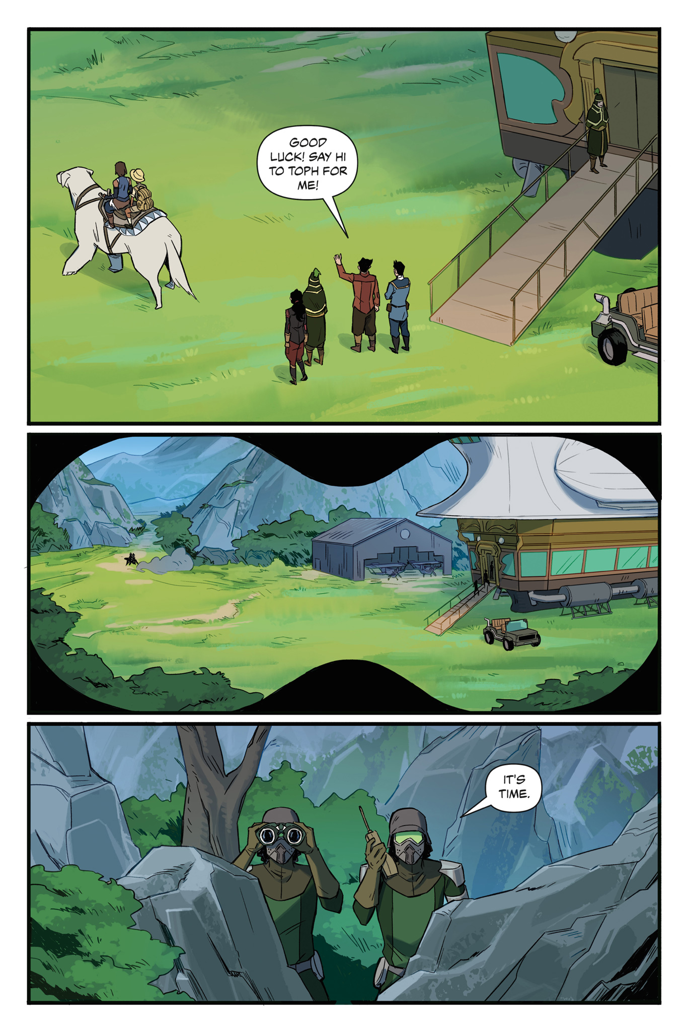 Read online Nickelodeon The Legend of Korra: Ruins of the Empire comic -  Issue # TPB 2 - 9
