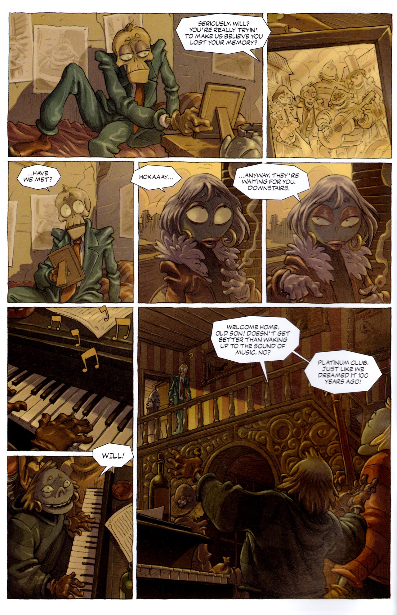 Read online A Skeleton Story comic -  Issue #4 - 4