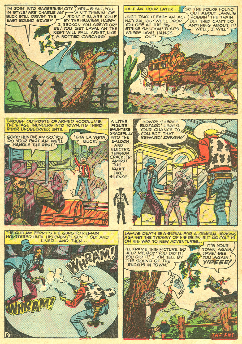 Read online Kid Colt Outlaw comic -  Issue #19 - 10